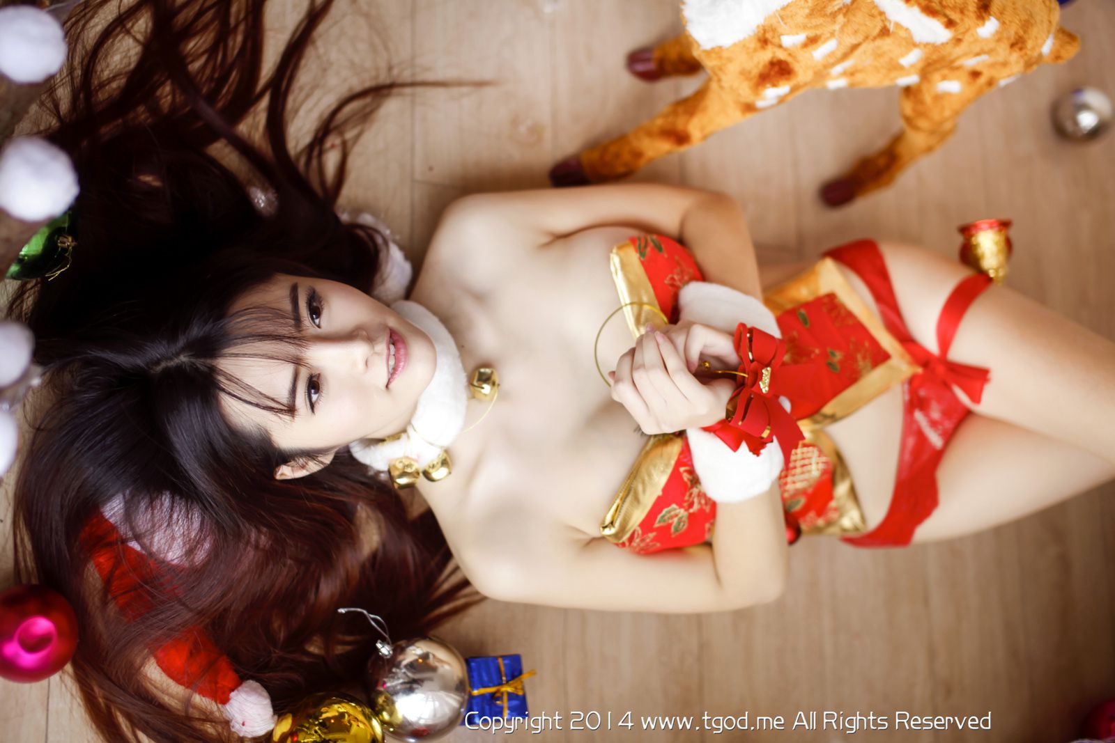 [TGOD推女神] 孔一红-最美校花爆美圣诞女郎专辑[88](第55页)