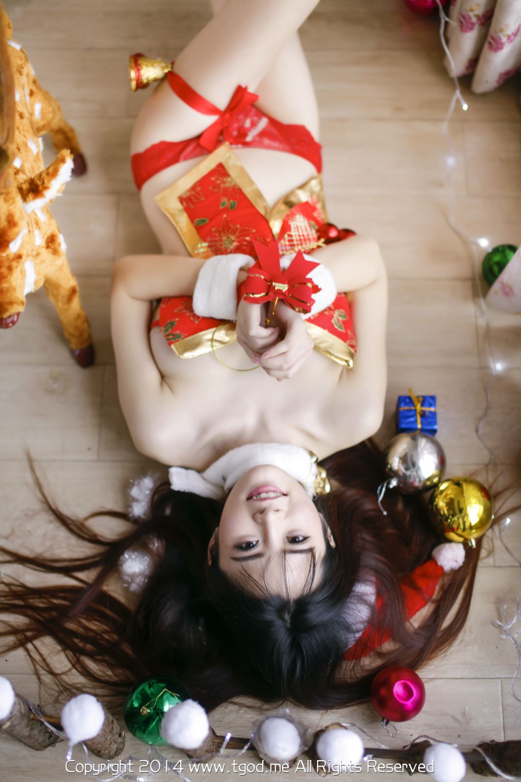 [TGOD推女神] 孔一红-最美校花爆美圣诞女郎专辑[88](第59页)