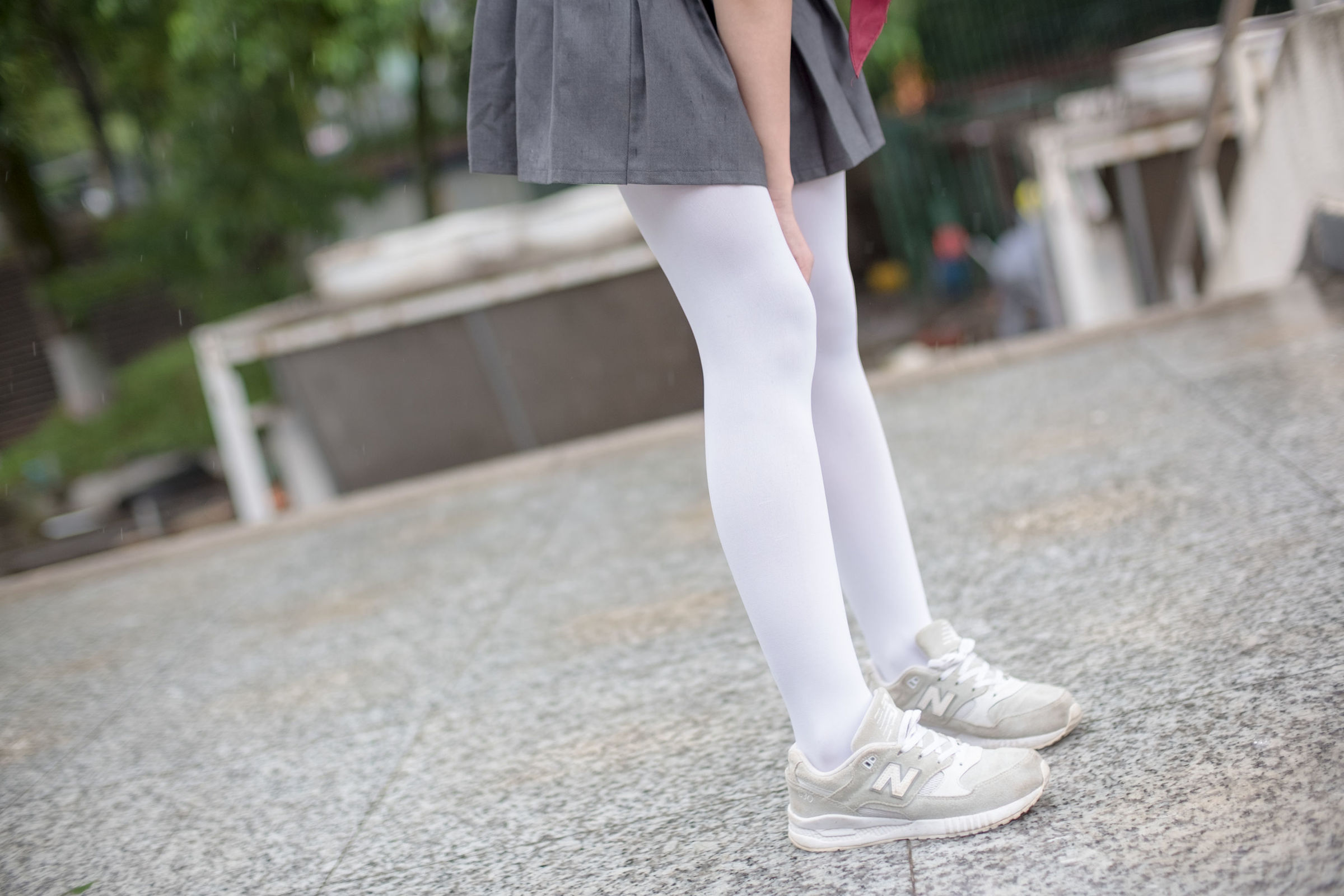 [森萝财团] BETA-003 阿玲妹纸JK白丝 萝莉丝袜写真套图[70](第46页)