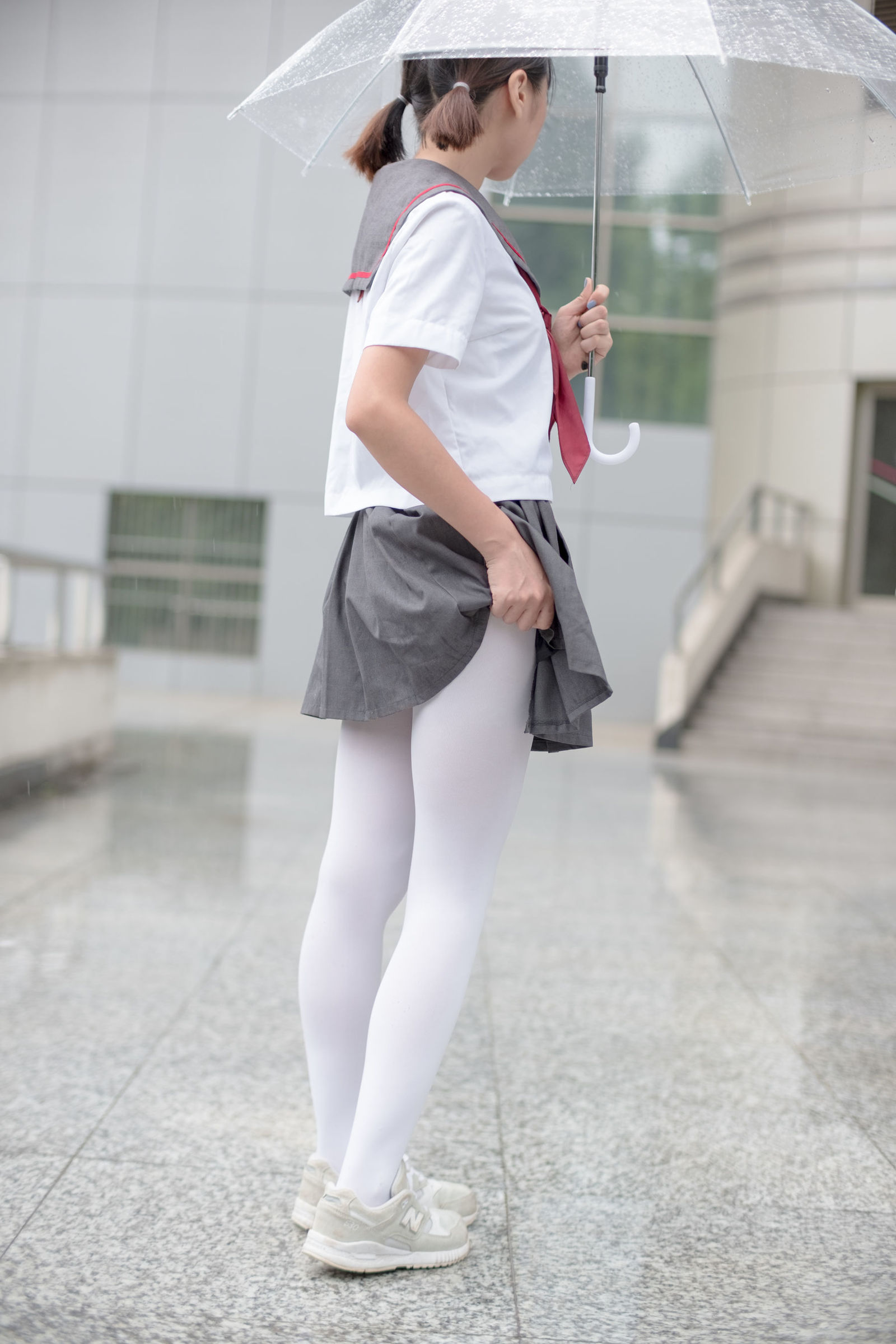 [森萝财团] BETA-003 阿玲妹纸JK白丝 萝莉丝袜写真套图[70](第51页)