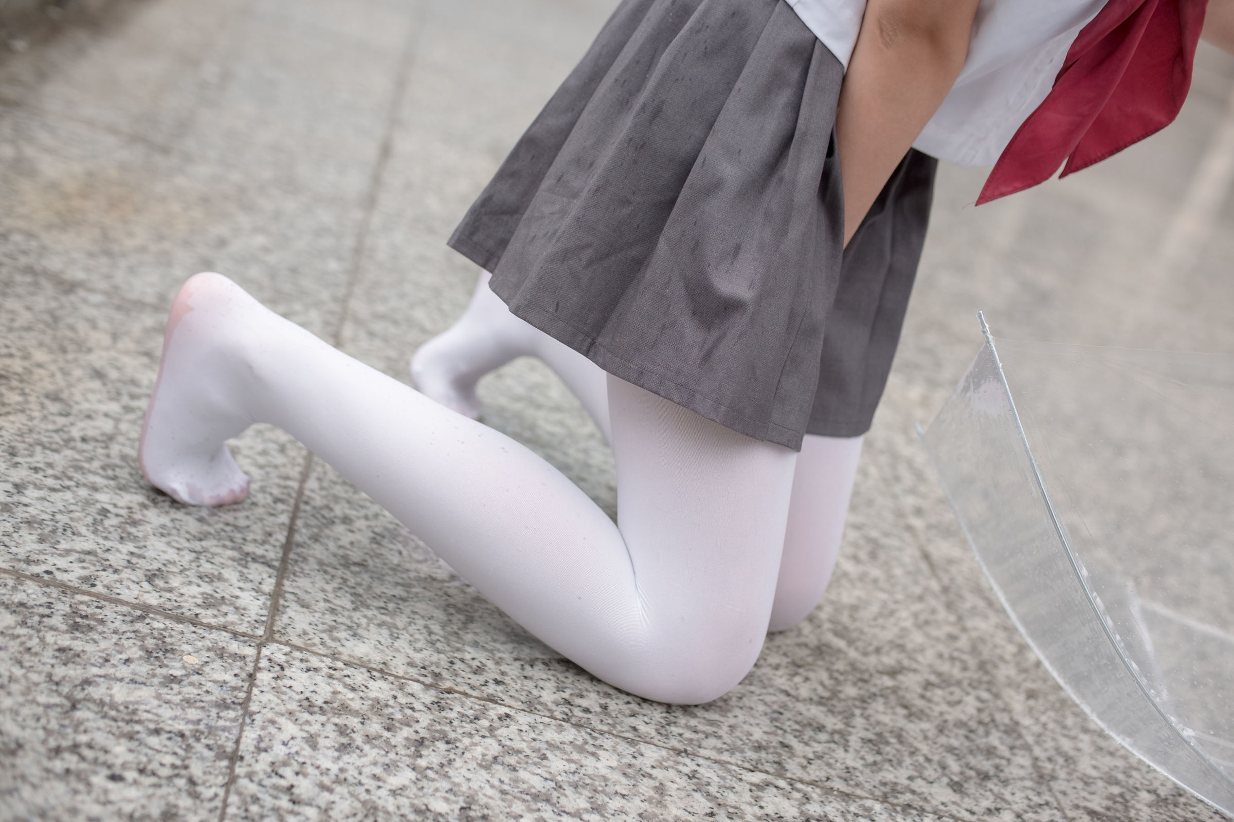[森萝财团] BETA-003 阿玲妹纸JK白丝 萝莉丝袜写真套图[70](第55页)