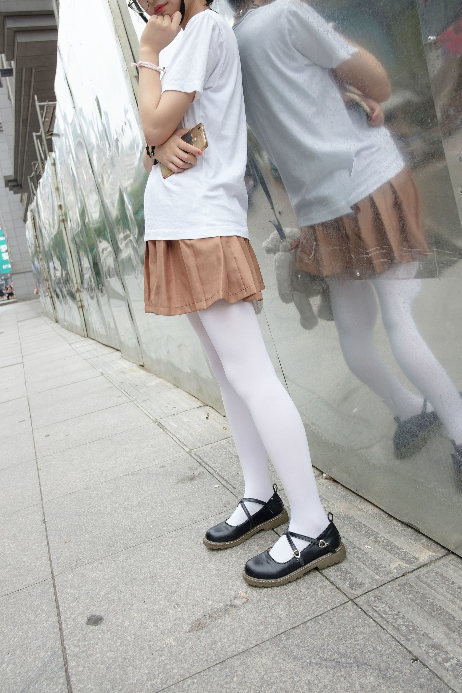 [森萝财团] BETA-004 高中女生JK白丝外拍 萝莉丝袜写真套图[113](第63页)