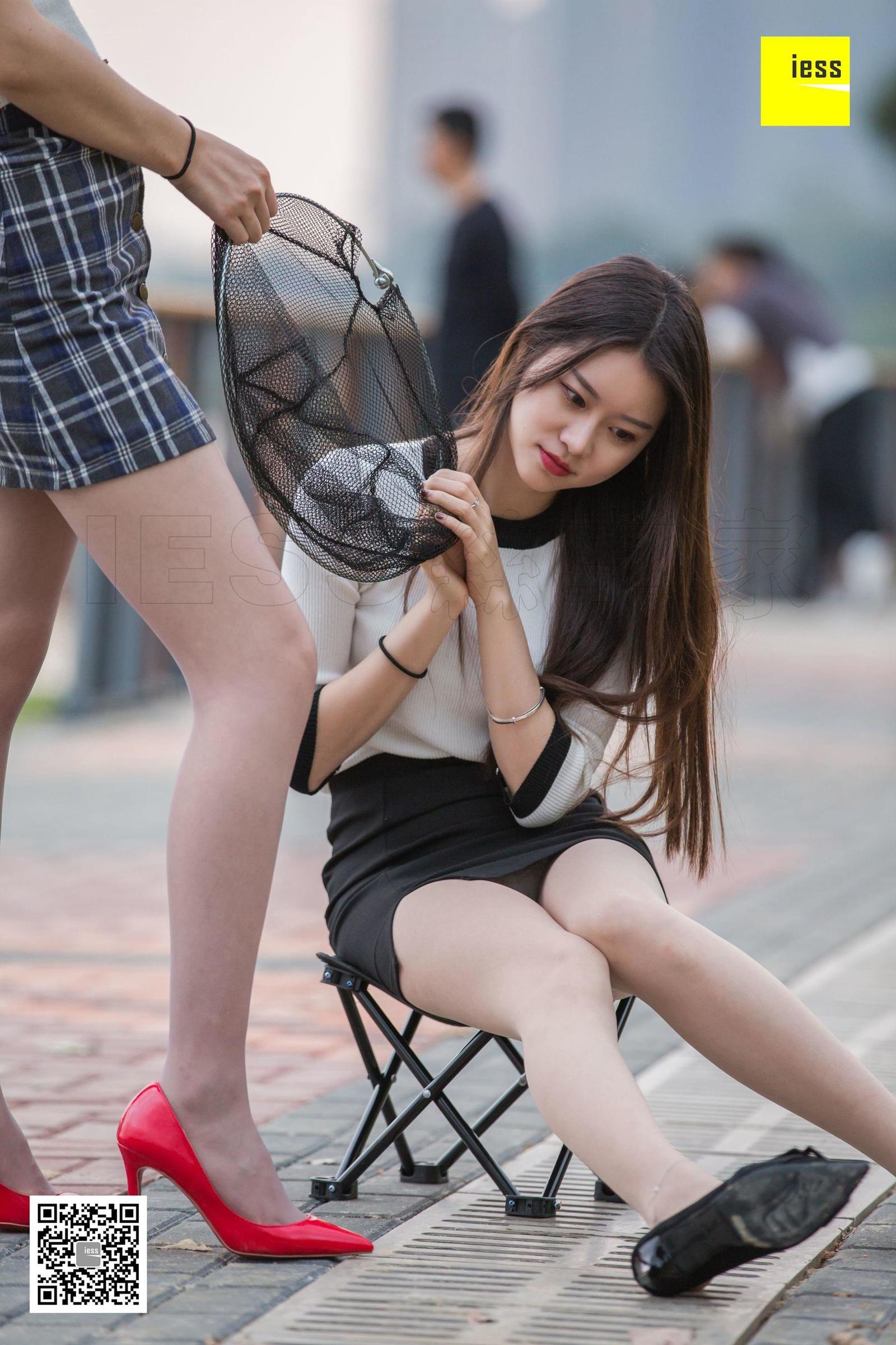 [IESS异思趣向] 佳佳&九妹 《钓鱼还是钓丝？2》丝袜美腿写真套图[83](第21页)