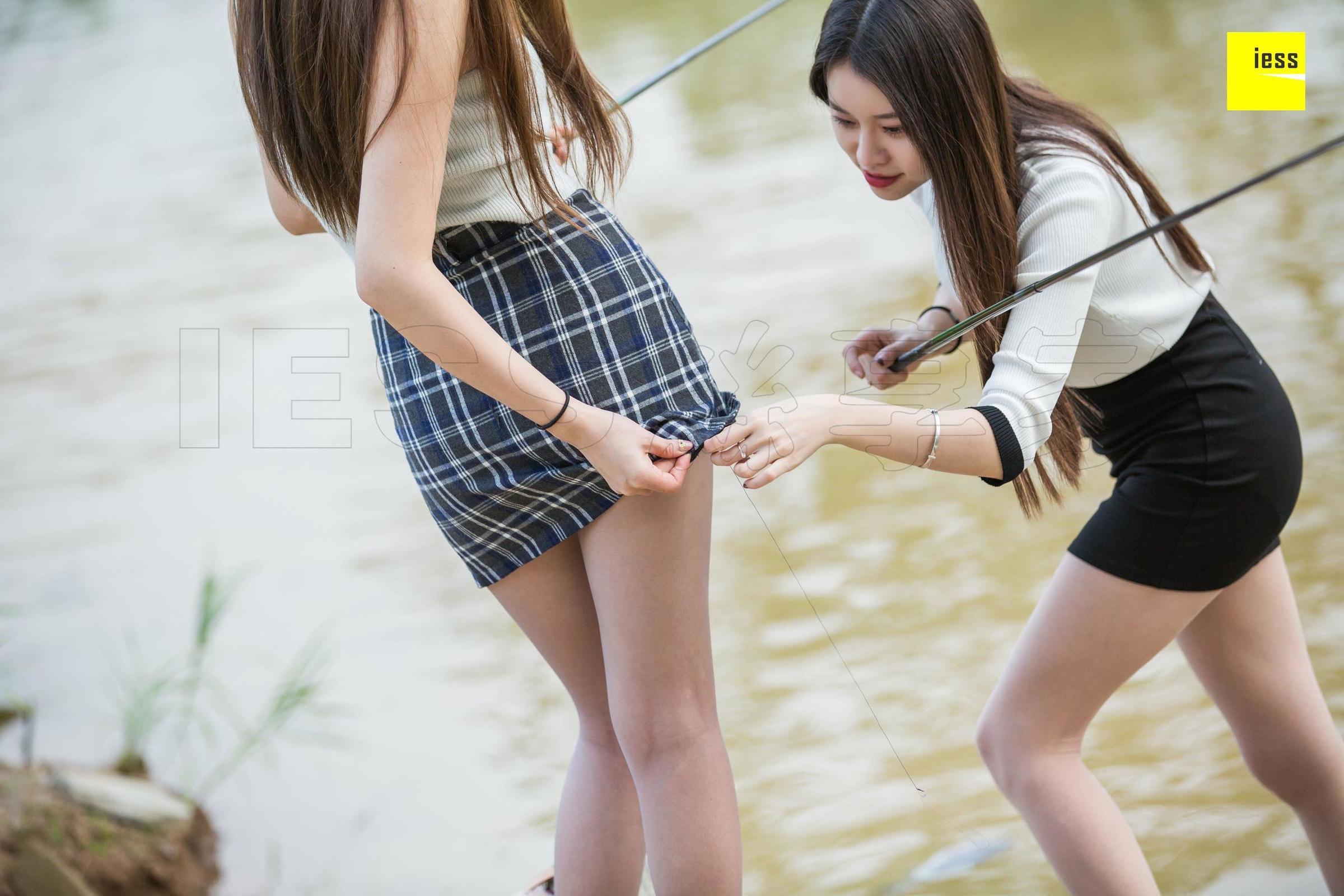 [IESS异思趣向]  佳佳&九妹 《钓鱼还是钓丝？》丝袜写真套图[97](第78页)