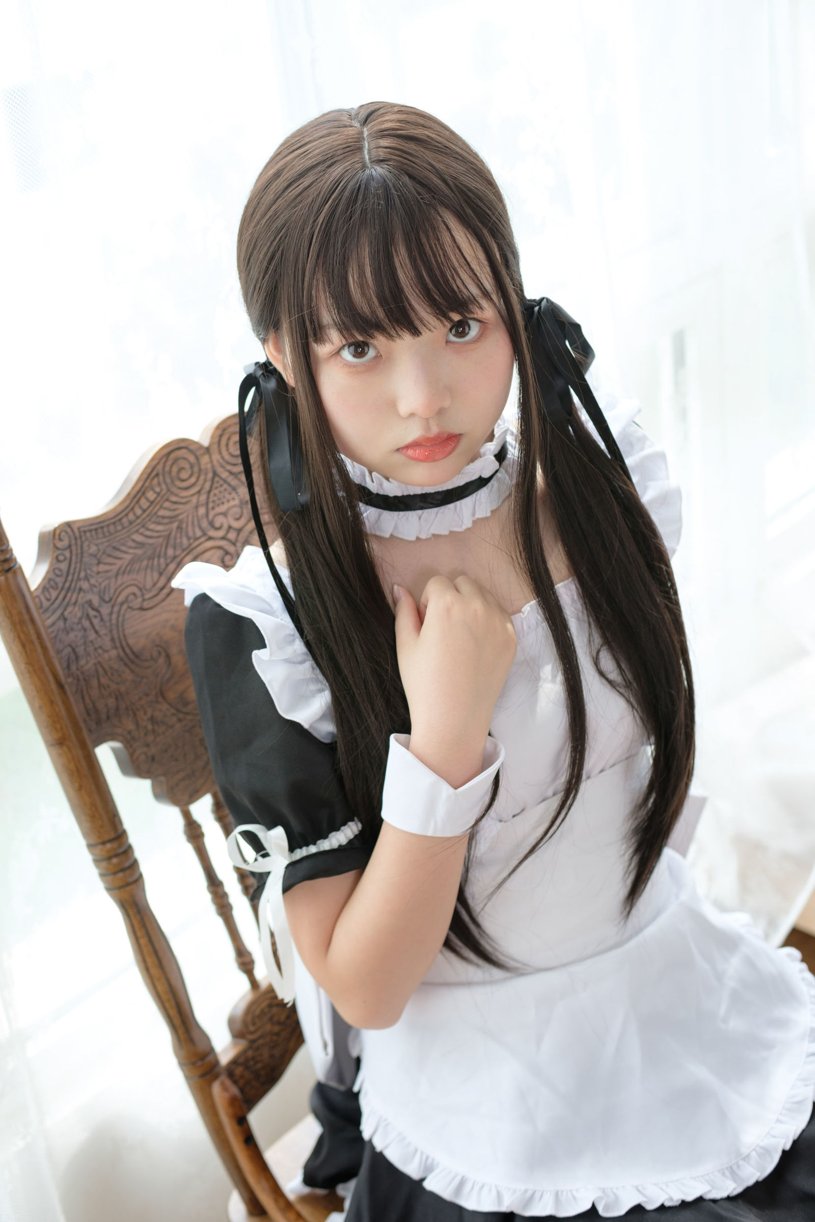 [森萝财团] X-030 黑丝女仆 萝莉丝袜写真套图[85](第47页)