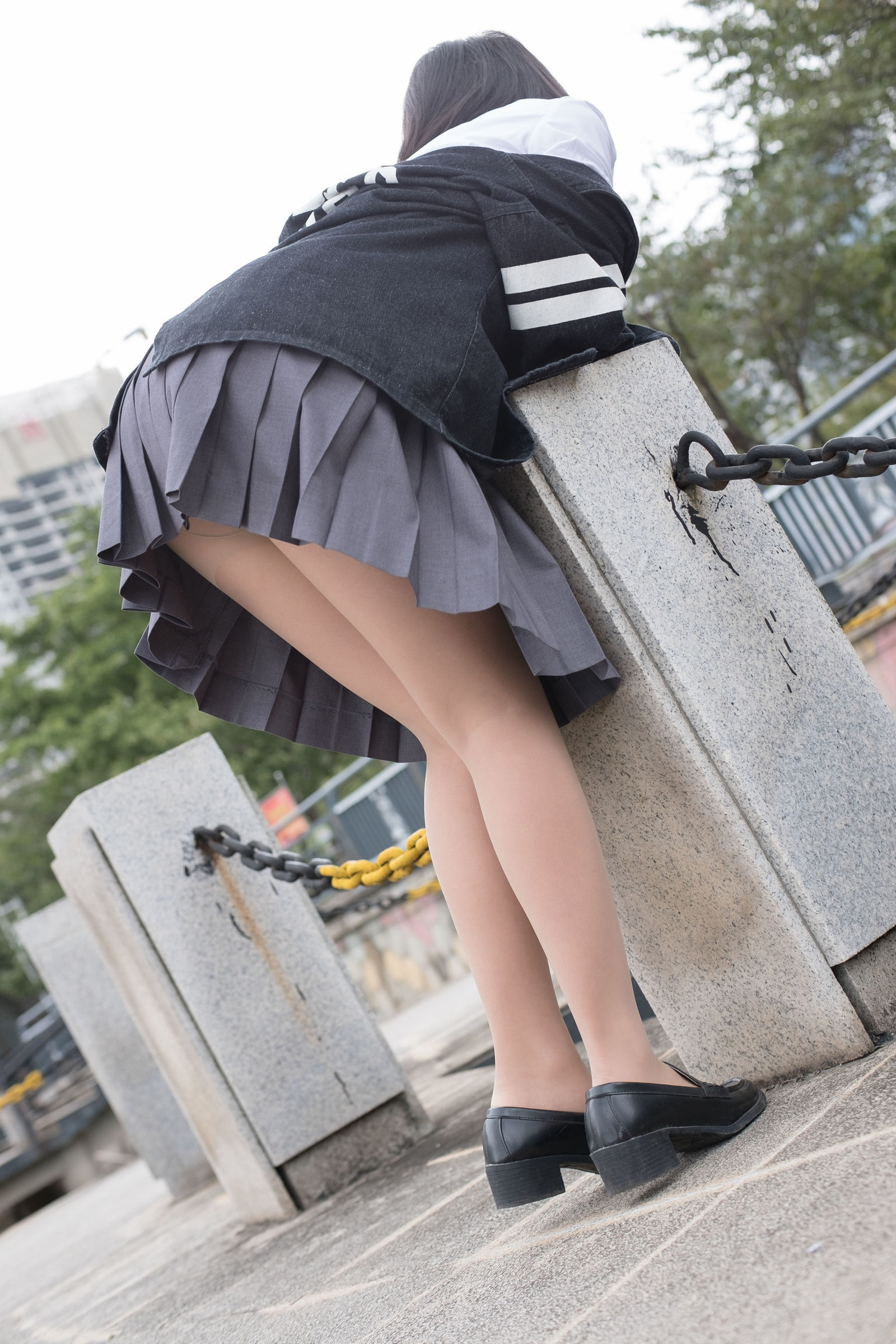 [森萝财团] BETA-008 学妹户外肉丝美足 萝莉丝袜写真套图[87](第40页)