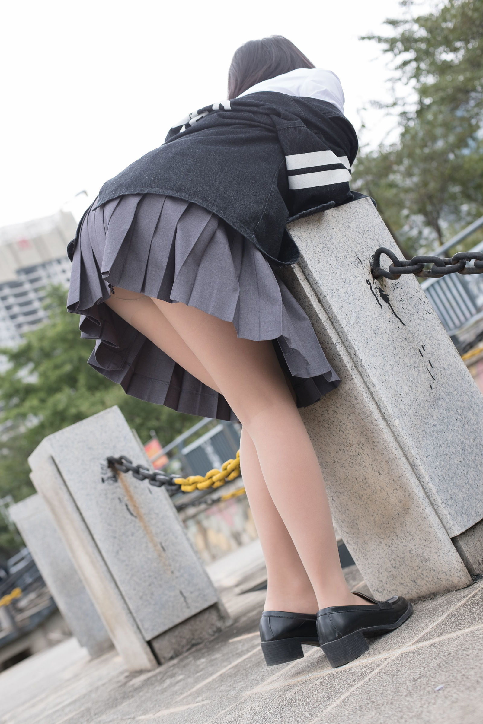 [森萝财团] BETA-008 学妹户外肉丝美足 萝莉丝袜写真套图[87](第41页)