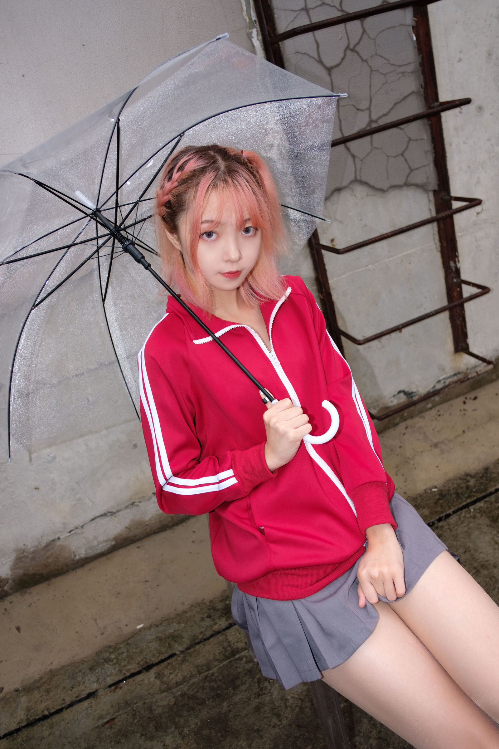 [森萝财团] X-044 红衣少女浴缸玩肉丝 萝莉丝袜写真套图[88](第87页)