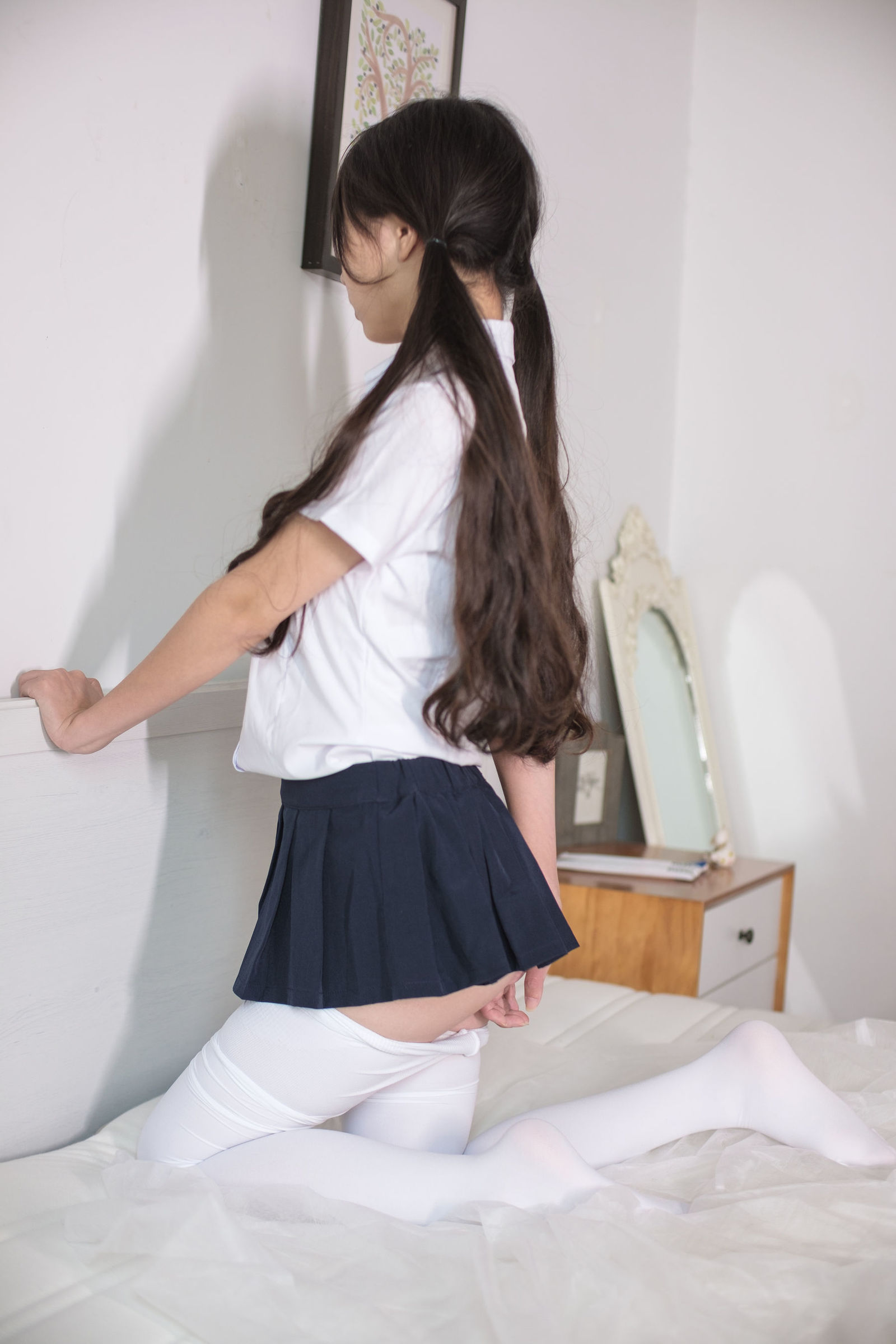 [森萝财团] X-034 JK白丝清纯小妹 萝莉丝袜写真套图[83](第71页)