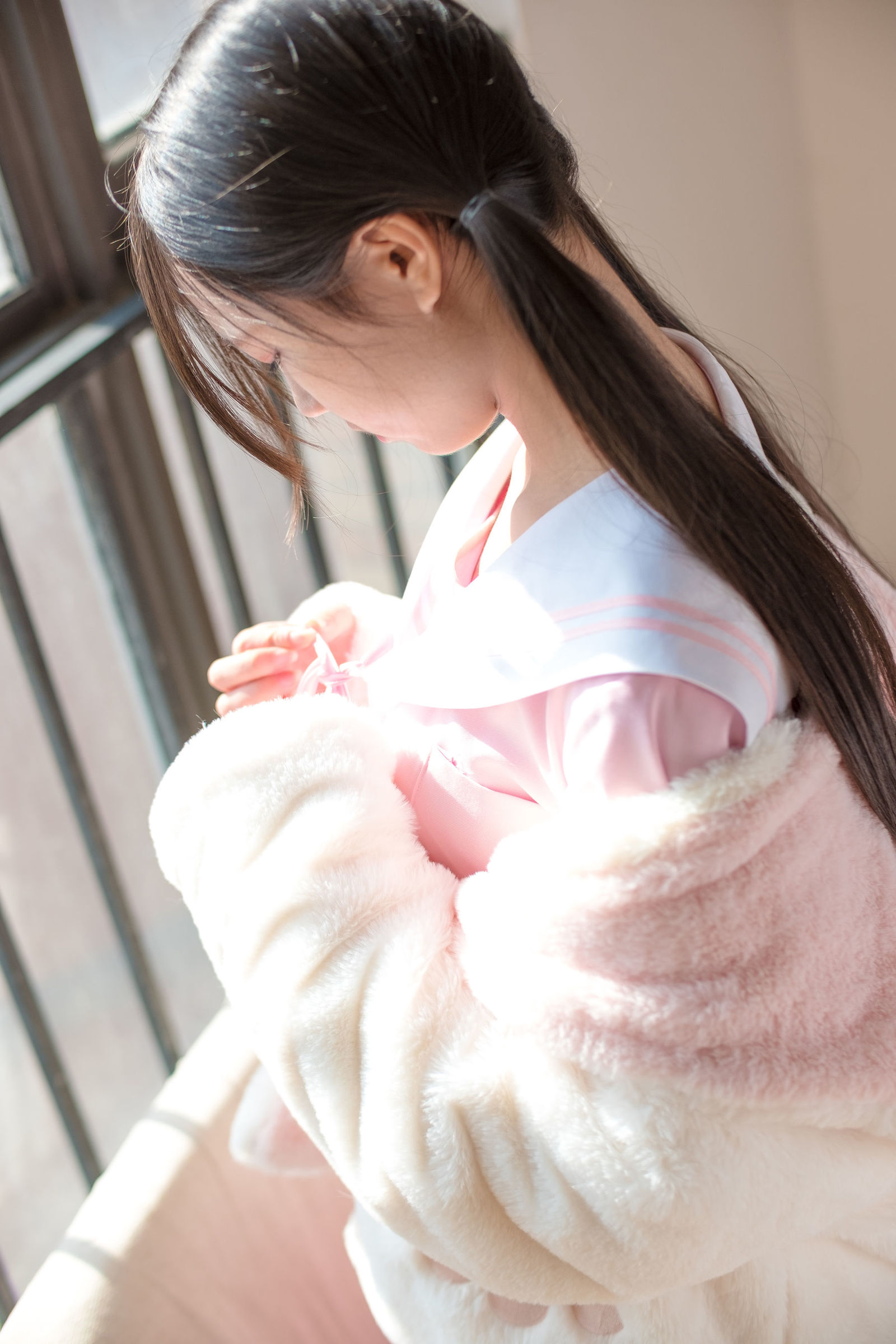 [森萝财团] BETA-013 白丝绝对领域 萝莉丝袜写真套图[106](第72页)