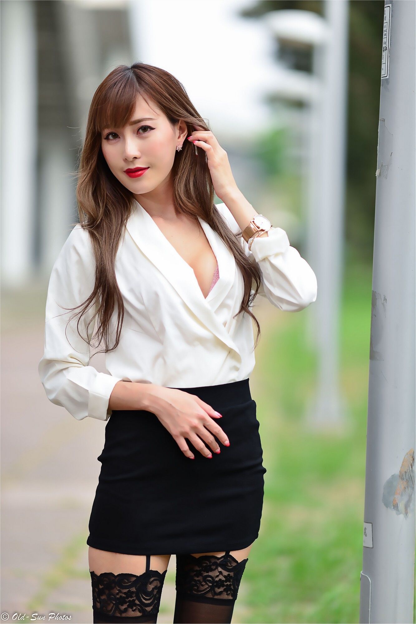 [台湾美女] 黄艾比 - 油廠國小OL外拍 写真图片[120](第61页)