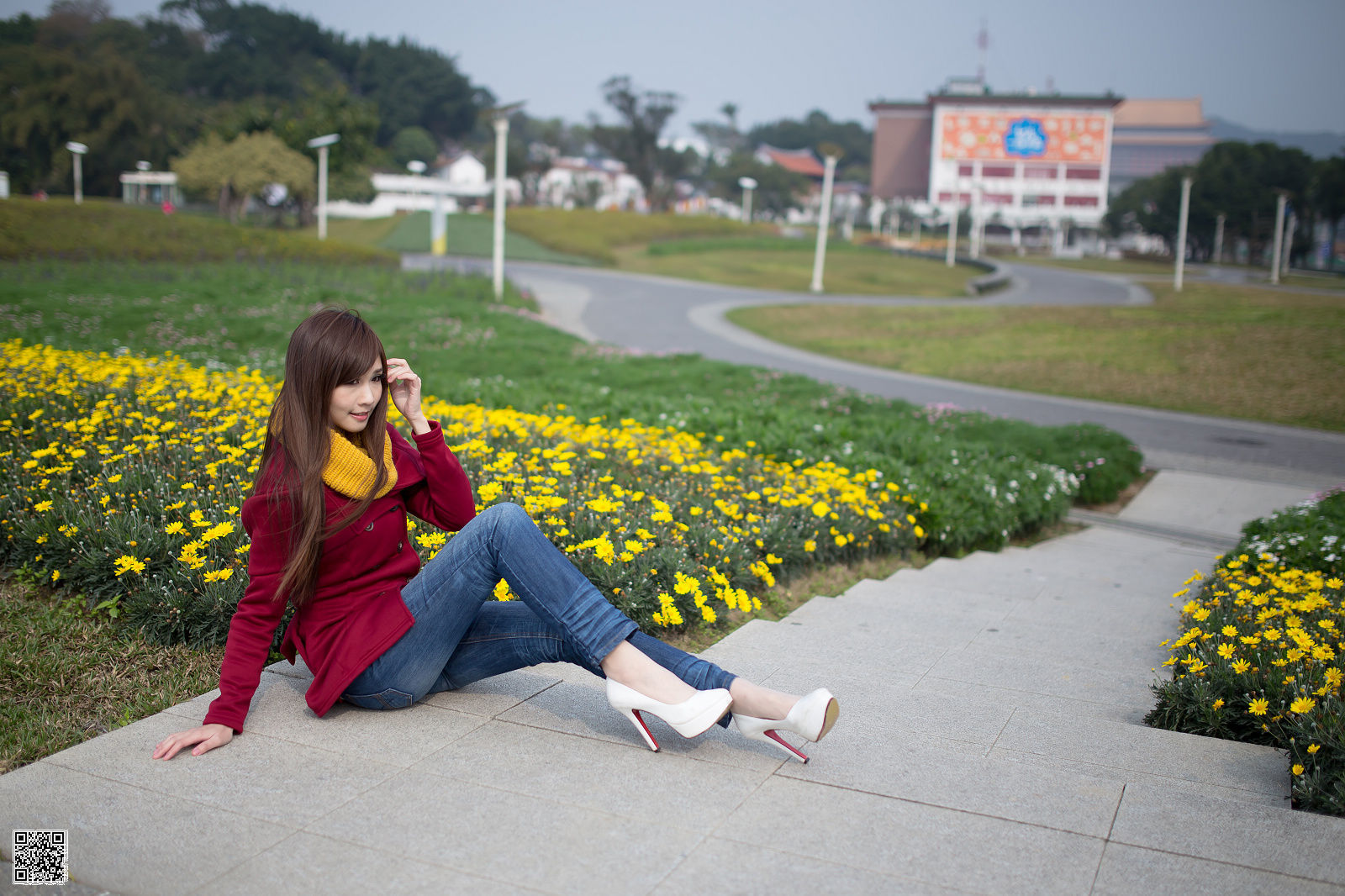 [台湾美女] 张雅筑 - 外拍之台湾花博园区写真套图[79](第47页)