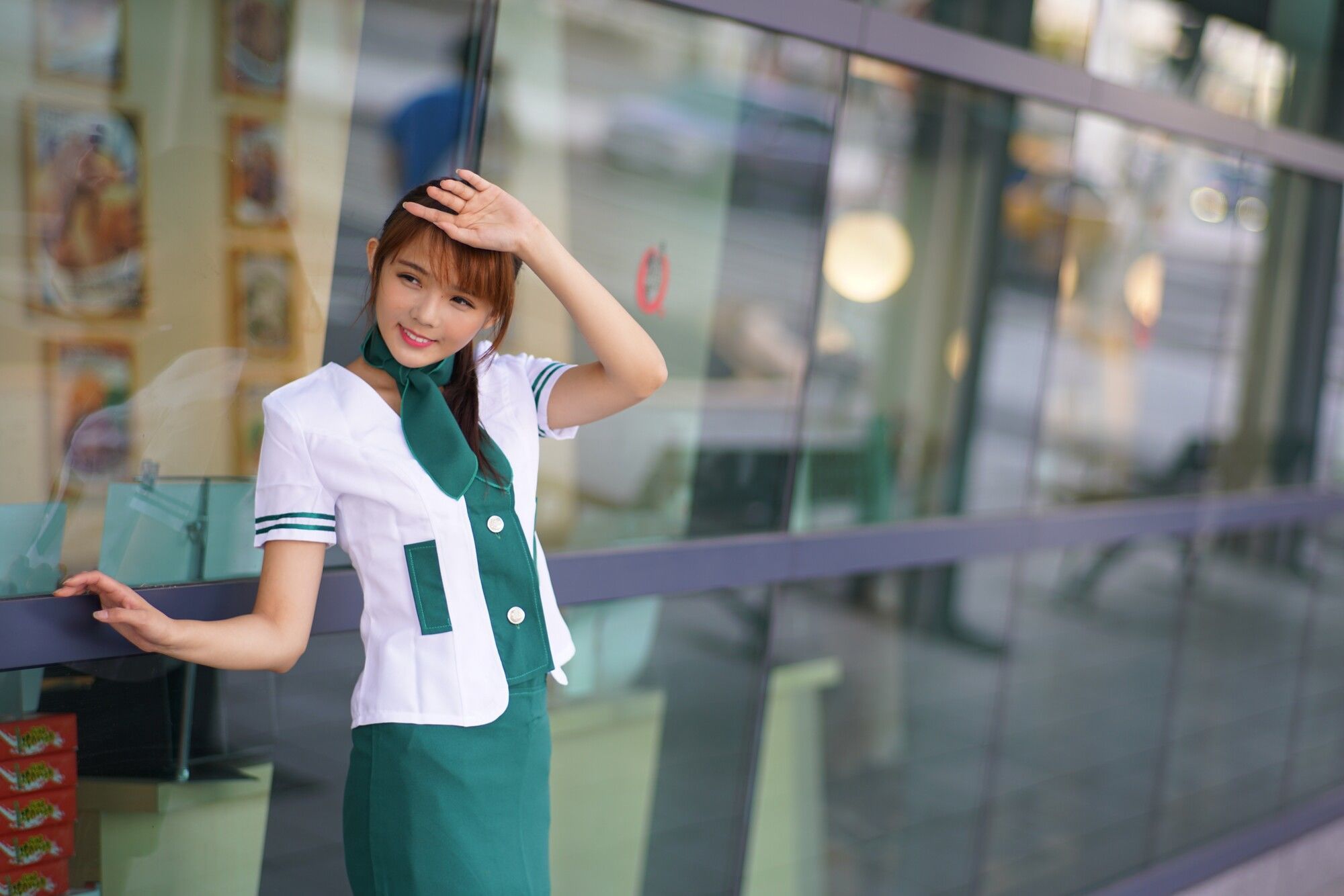 [台湾女神] 苏郁媛 - 烏日高鐵～空姐制服 写真图片[92](第84页)