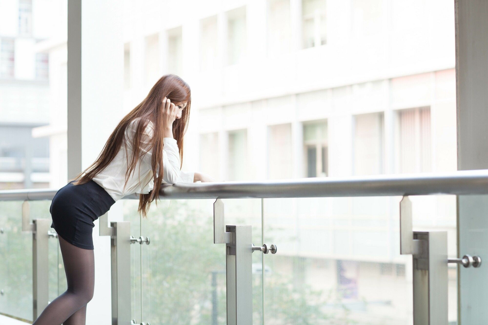 [台湾美女] Michelle小羽 - 信義區街拍黑丝OL 写真套图[75](第47页)
