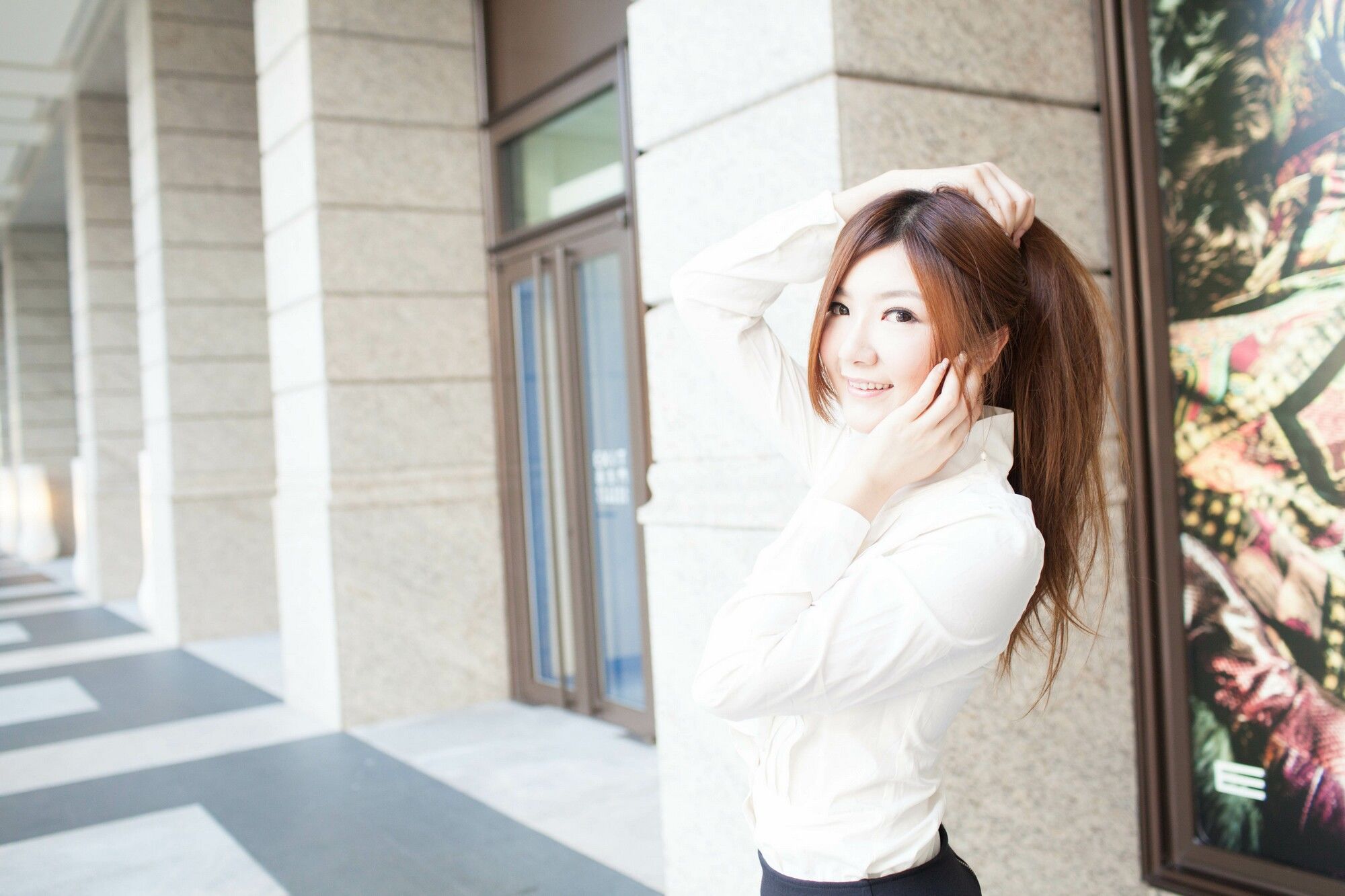 [台湾美女] Michelle小羽 - 信義區街拍黑丝OL 写真套图[75](第64页)