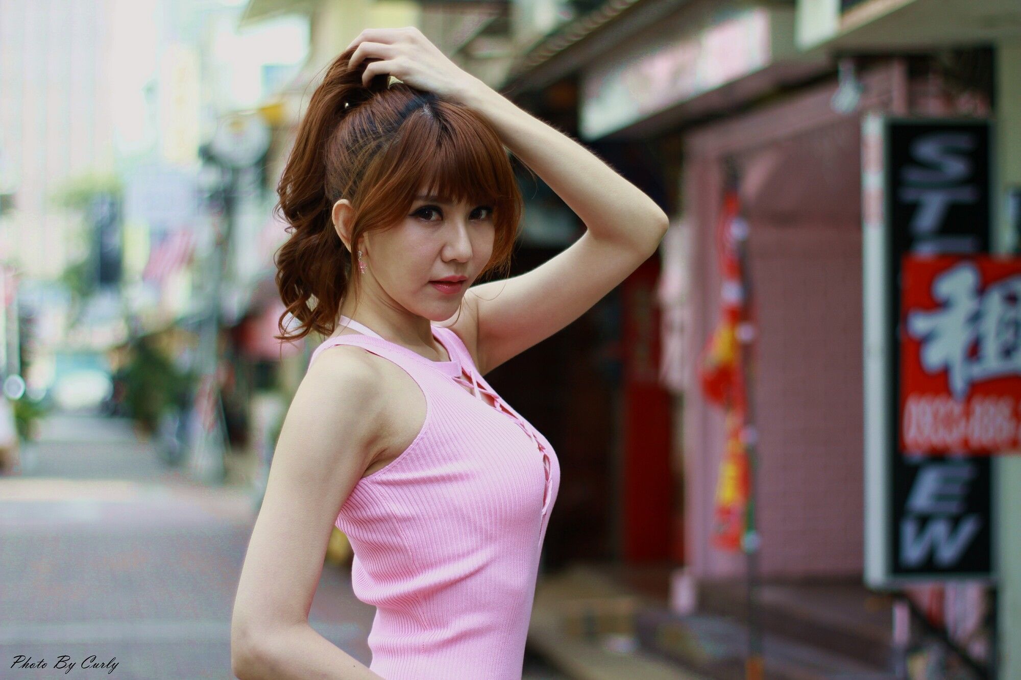 [台湾女神] 黄淑华Maggie - 新崛江商圈-街拍包臀短裙 写真图片[84](第73页)