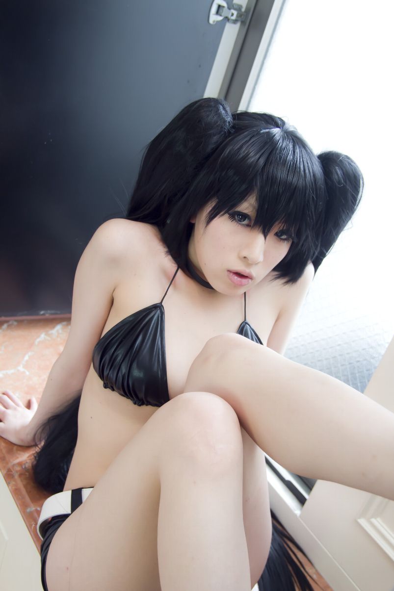 [日本COSER] あらい夜魅《BLACK★ROCK SHOOTER》-黑衣麻陶・里[75](第17页)