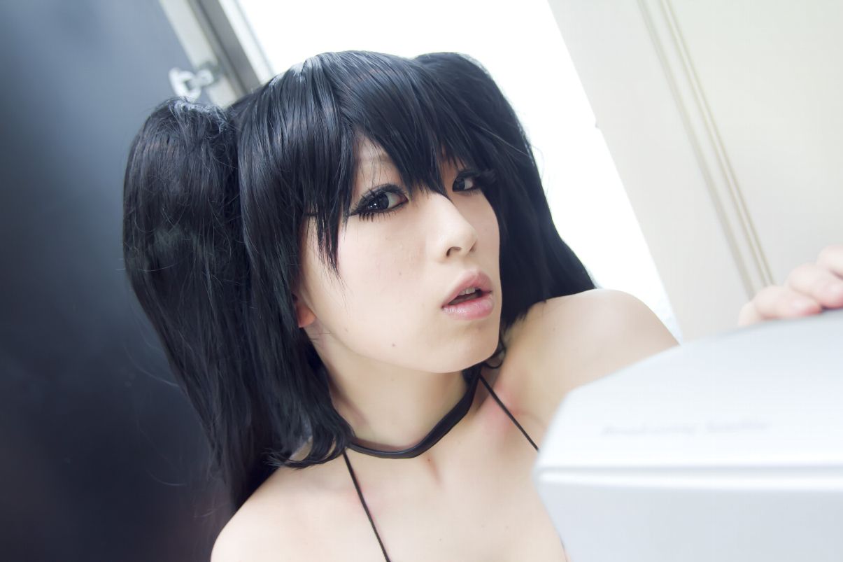 [日本COSER] あらい夜魅《BLACK★ROCK SHOOTER》-黑衣麻陶・里[75](第18页)