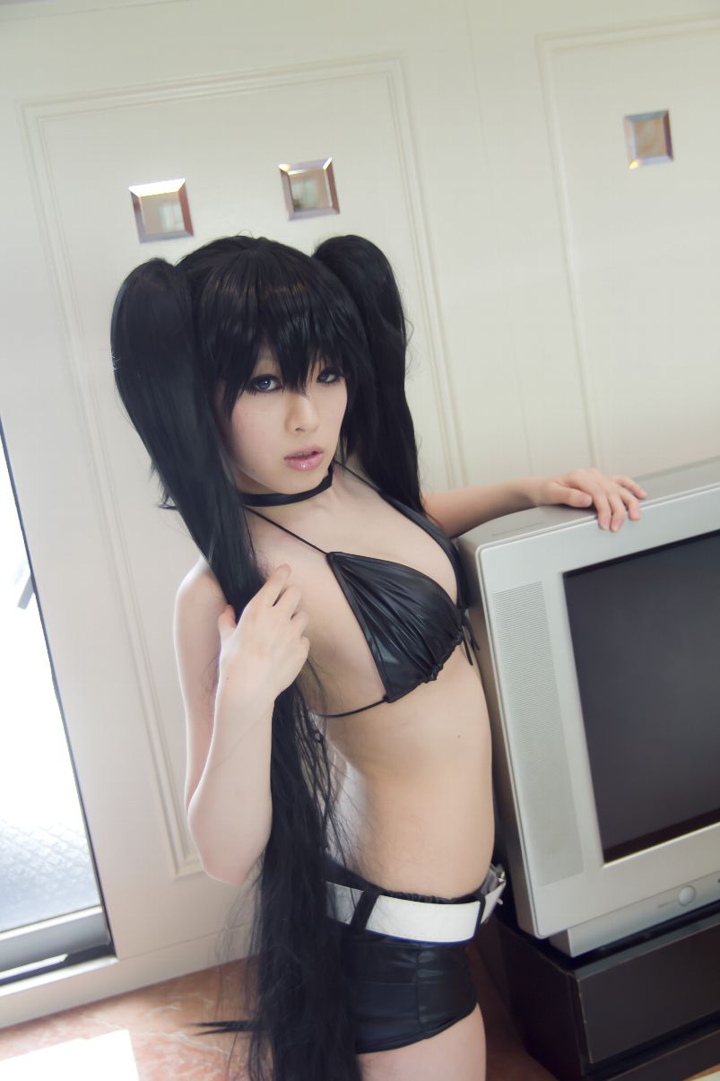 [日本COSER] あらい夜魅《BLACK★ROCK SHOOTER》-黑衣麻陶・里[75](第22页)