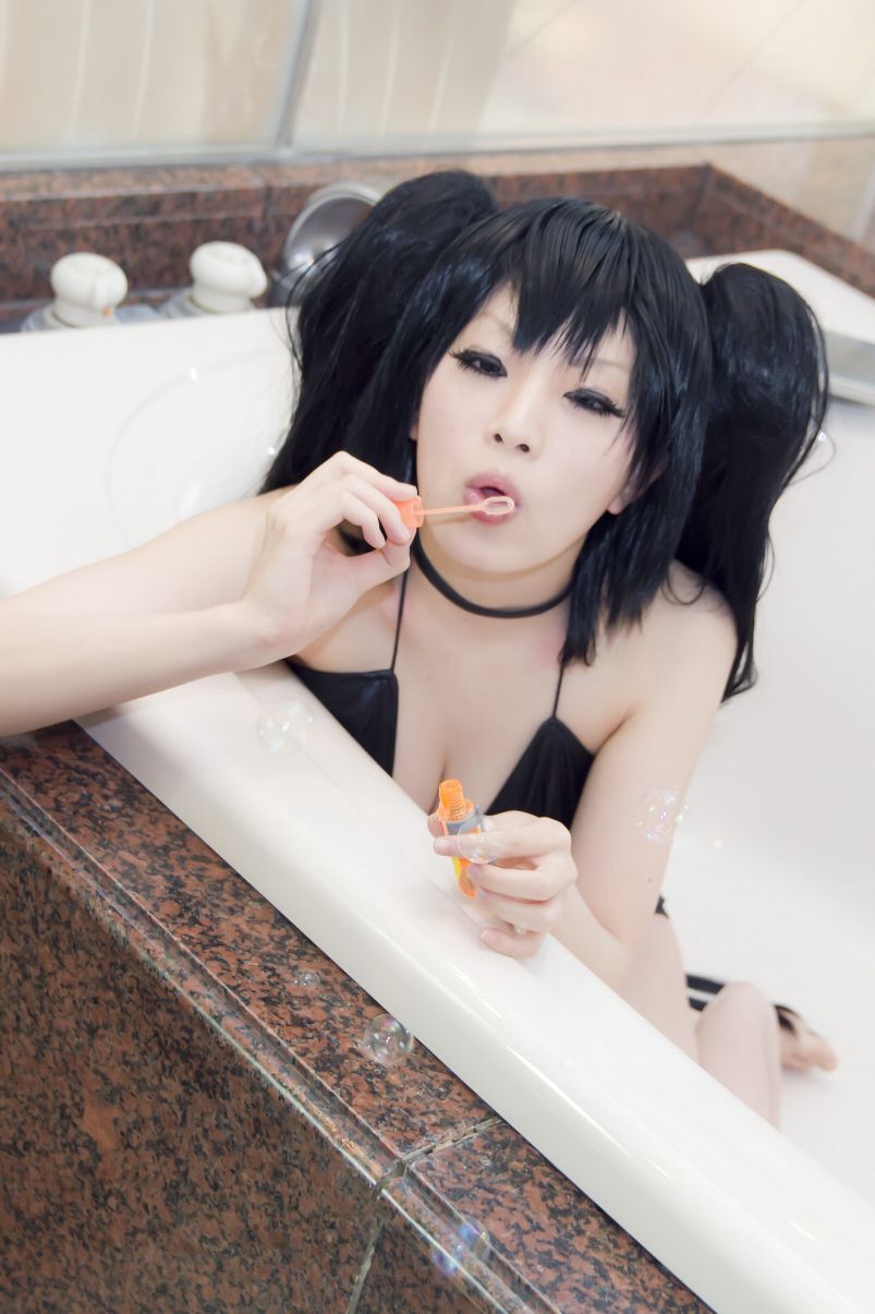 [日本COSER] あらい夜魅《BLACK★ROCK SHOOTER》-黑衣麻陶・里[75](第27页)