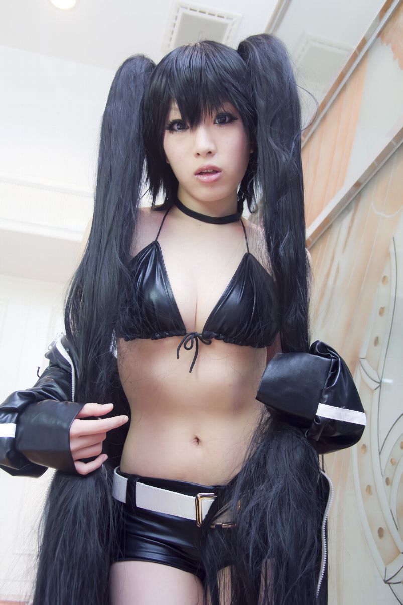 [日本COSER] あらい夜魅《BLACK★ROCK SHOOTER》-黑衣麻陶・里[75](第27页)