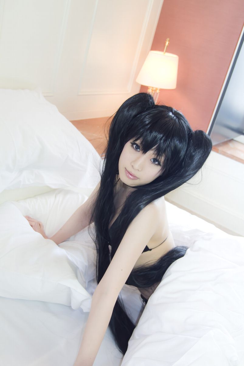 [日本COSER] あらい夜魅《BLACK★ROCK SHOOTER》-黑衣麻陶・里[75](第32页)