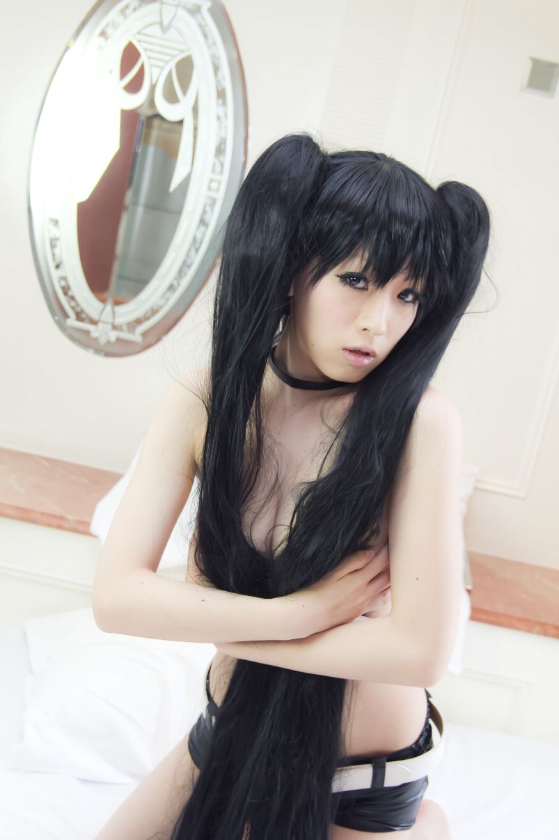 [日本COSER] あらい夜魅《BLACK★ROCK SHOOTER》-黑衣麻陶・里[75](第53页)