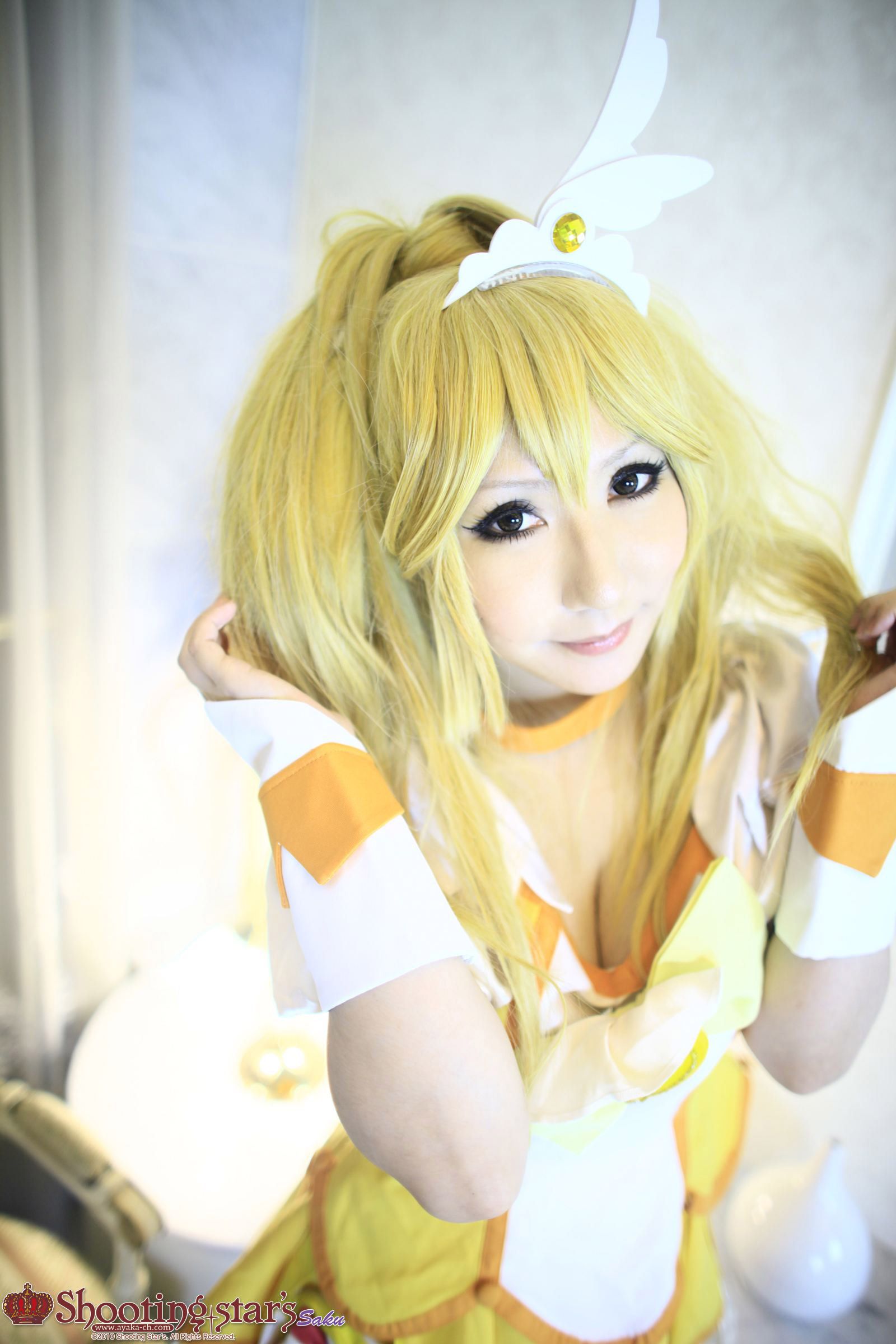 [日本COSER] 绫香 (Saku サク) 《光之美少女》Cure Peace+Cure Beauty[63](第8页)