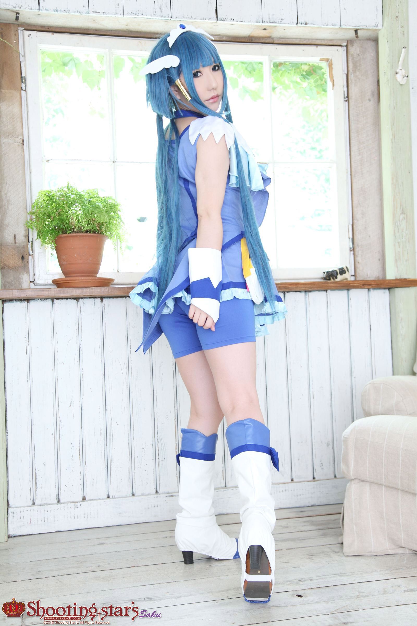 [日本COSER] 绫香 (Saku サク) 《光之美少女》Cure Peace+Cure Beauty[63](第36页)