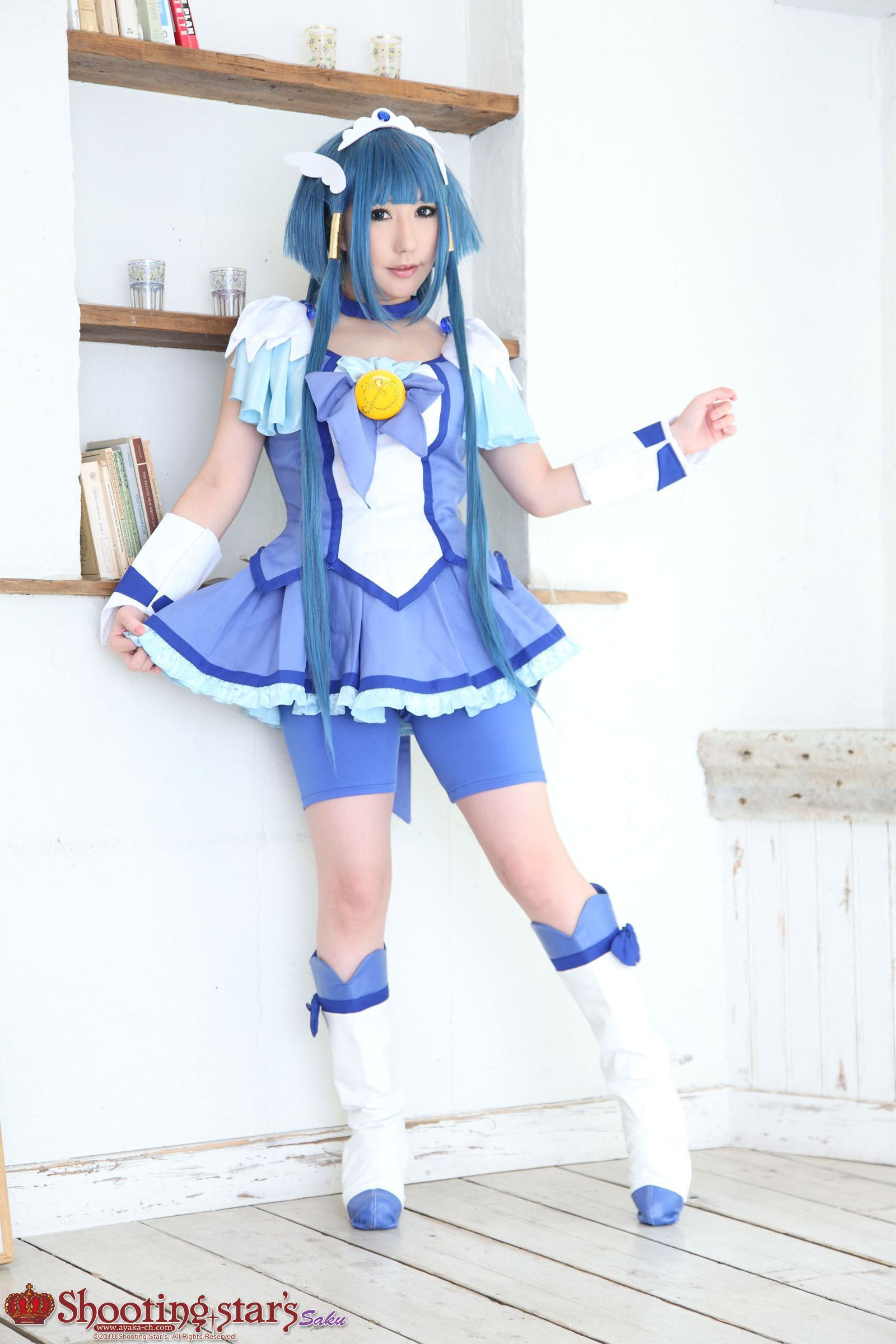 [日本COSER] 绫香 (Saku サク) 《光之美少女》Cure Peace+Cure Beauty[63](第39页)