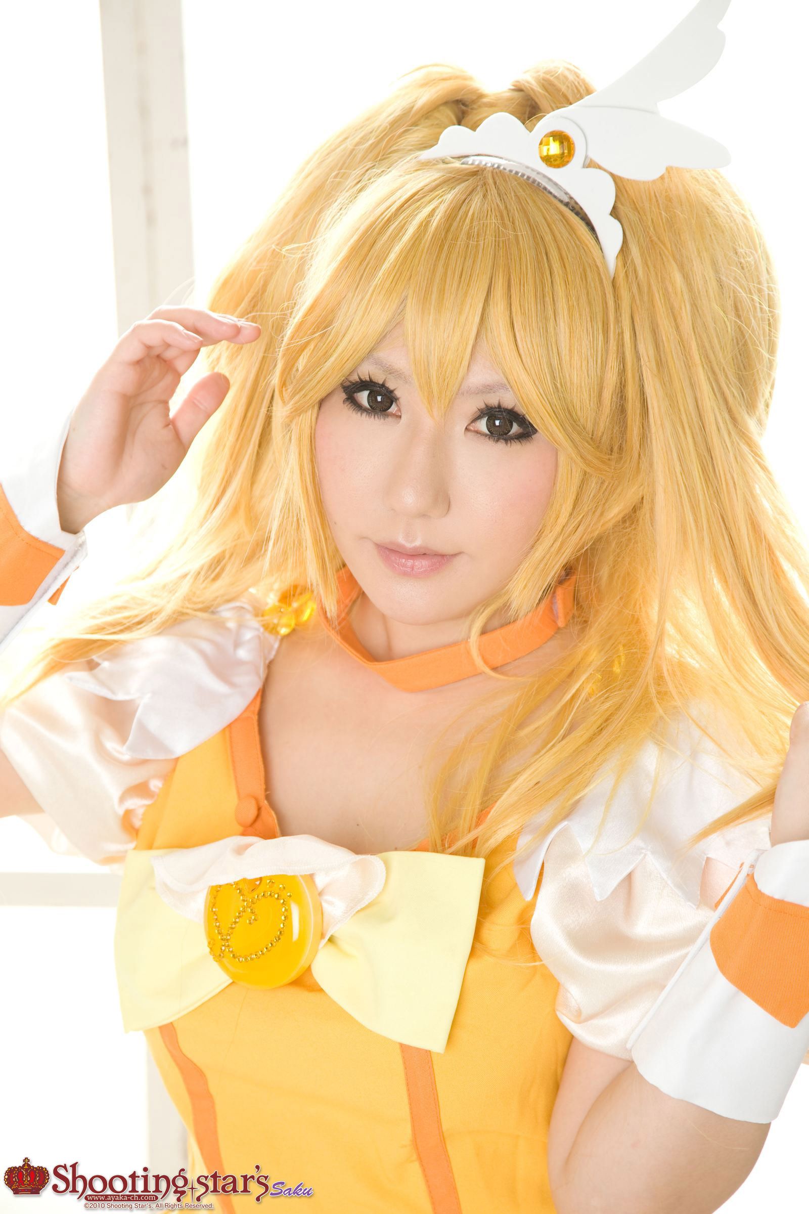 [日本COSER] 绫香 (Saku サク) 《光之美少女》Cure Peace+Cure Beauty[63](第55页)