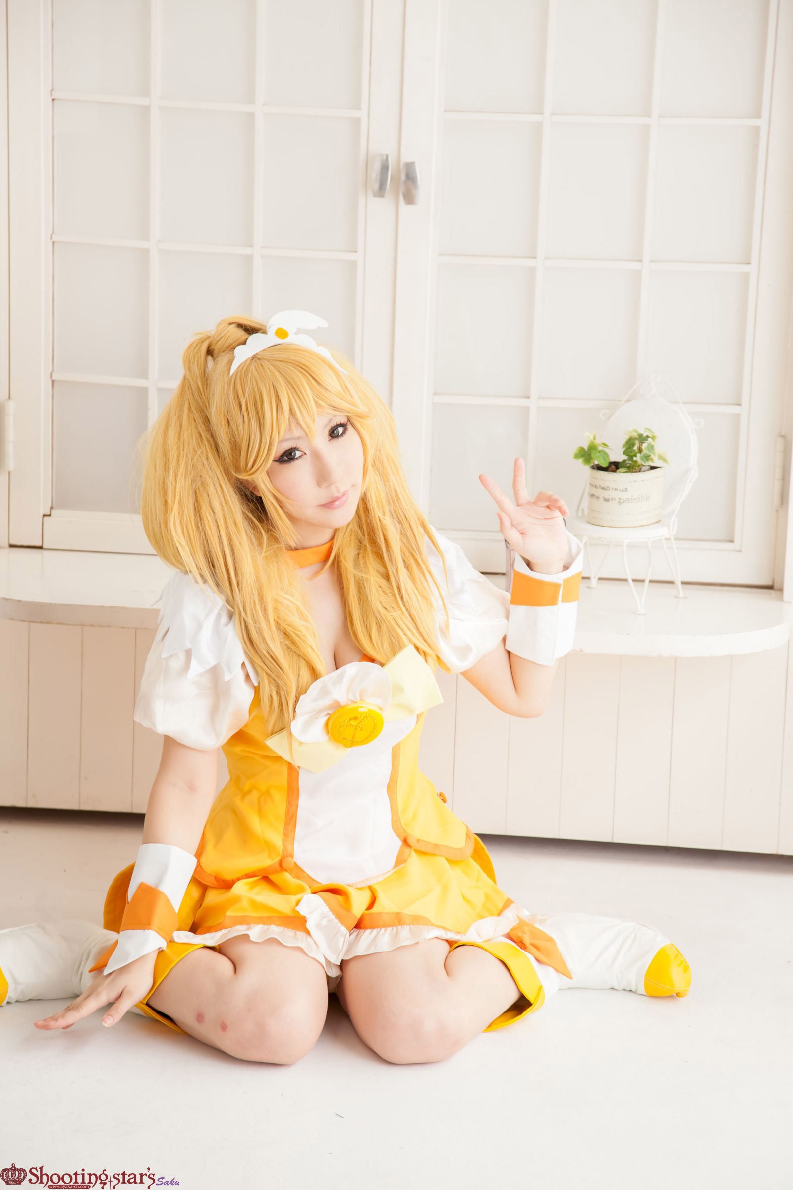 [日本COSER] 绫香 (Saku サク) 《光之美少女》Cure Peace+Cure Beauty[63](第59页)