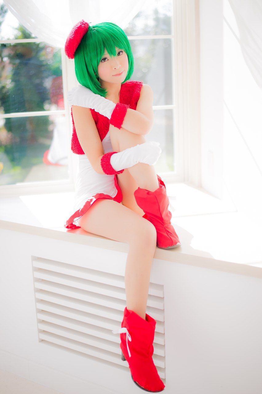 [日本COSER] 真白ゆき  コスプレ《Macros》Ranka Lee(Xmas ver.)[57](第19页)