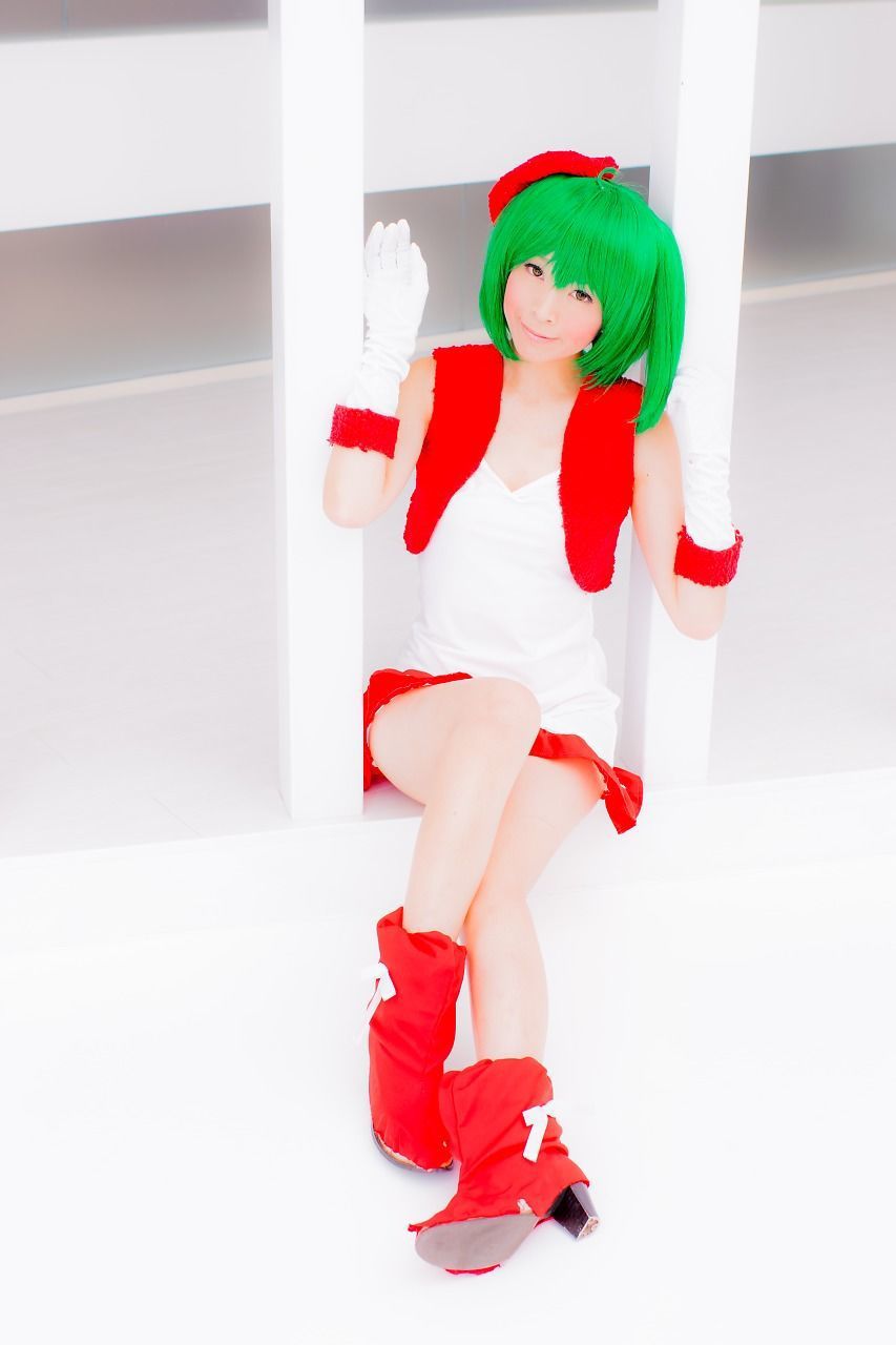 [日本COSER] 真白ゆき  コスプレ《Macros》Ranka Lee(Xmas ver.)[57](第56页)