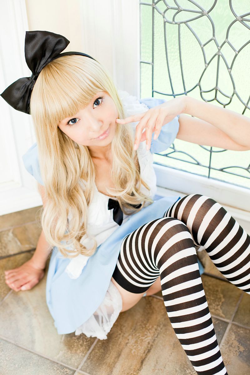 [日本COSER] ねここ - 《爱丽丝梦游仙境》5Set[90](第32页)