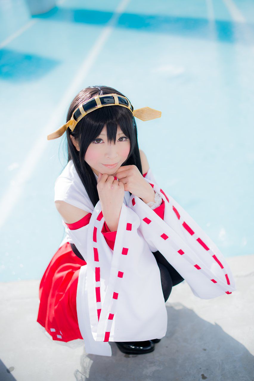 [日本COSER] 真白ゆき《Kantai Collection》Haruna[55](第4页)