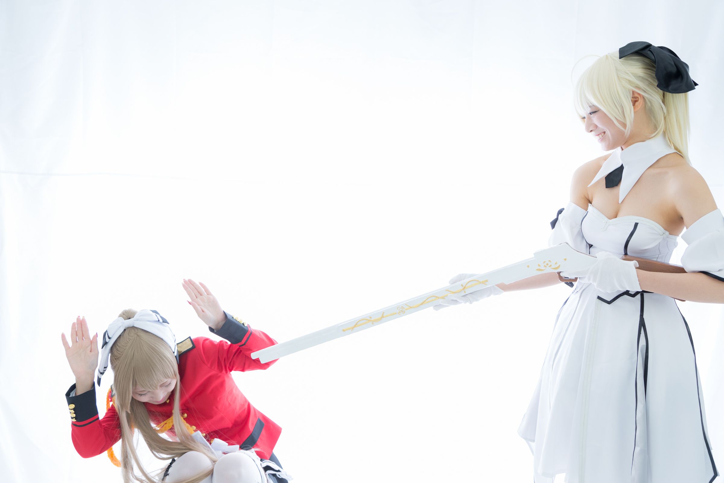 [日本COSER] うさ吉&Na-san《Fate stay night》Saber+《甘城ブリリアントパーク》千(第45页)