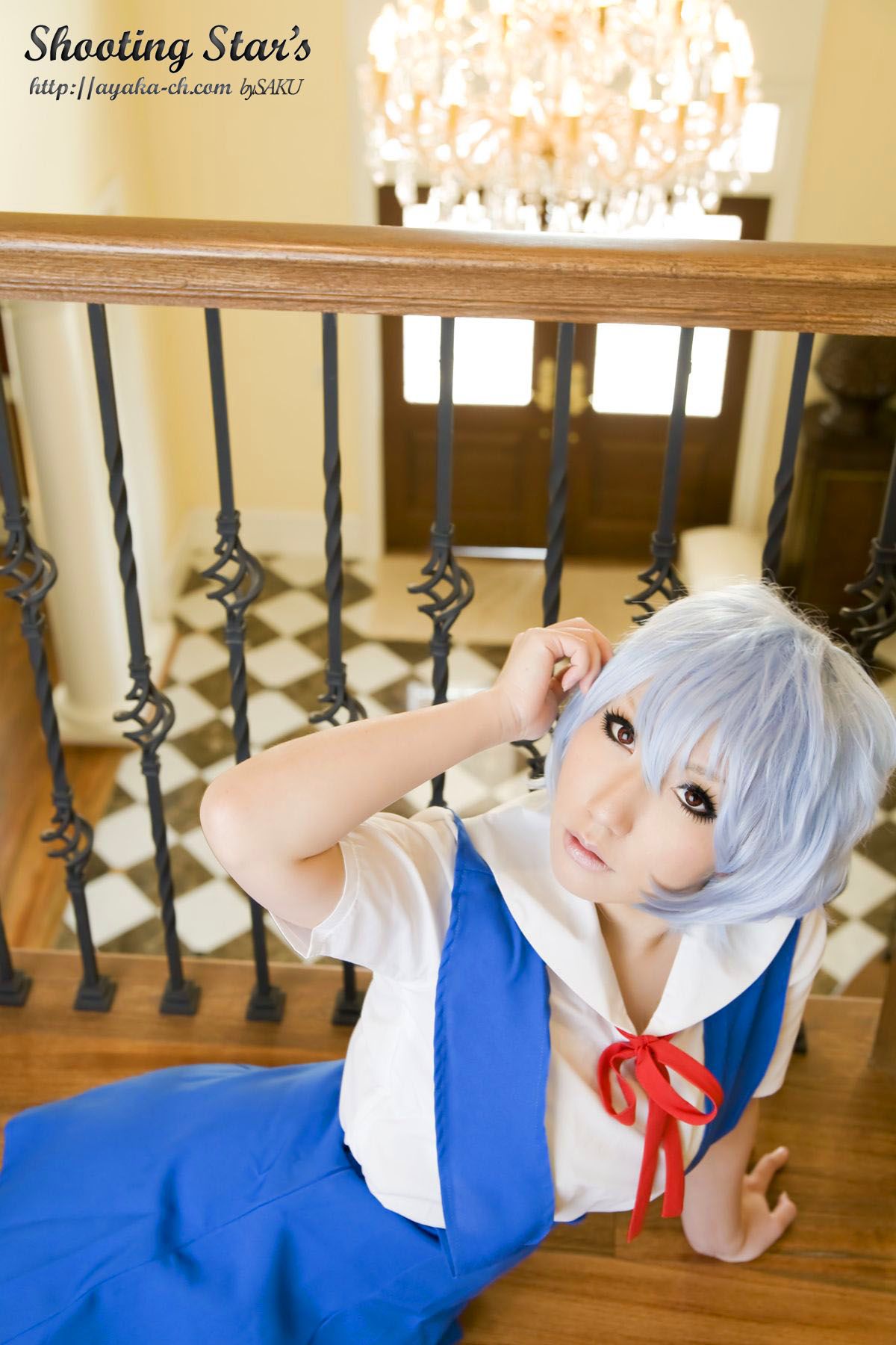 [日本COSER] 绫香(Saku サク) 《新世紀エヴァンゲリオン》Rei Ayanami[87](第9页)