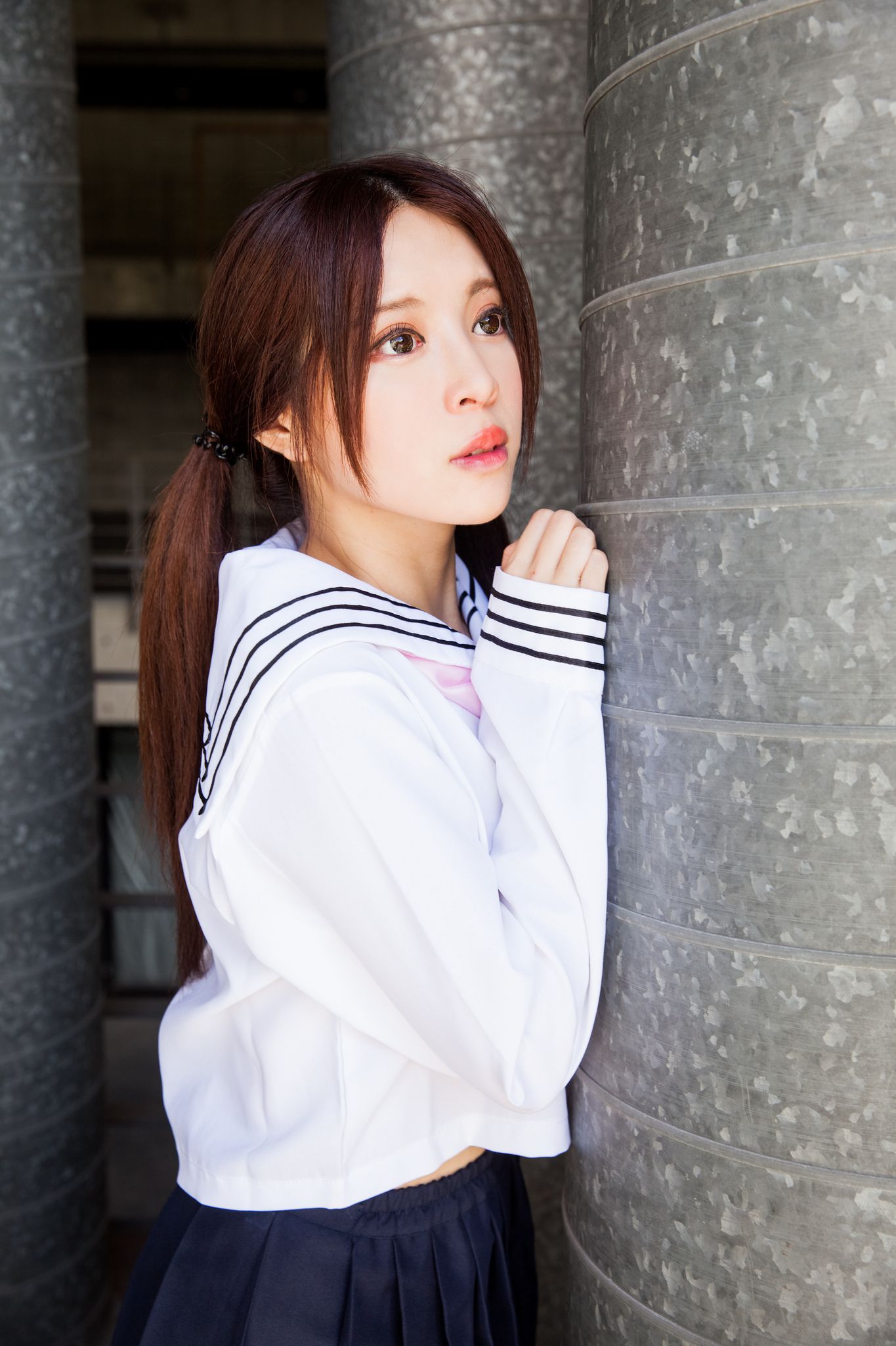 台湾妹子张齐郡JULIE - 水手服学生装外拍套图[92](第30页)
