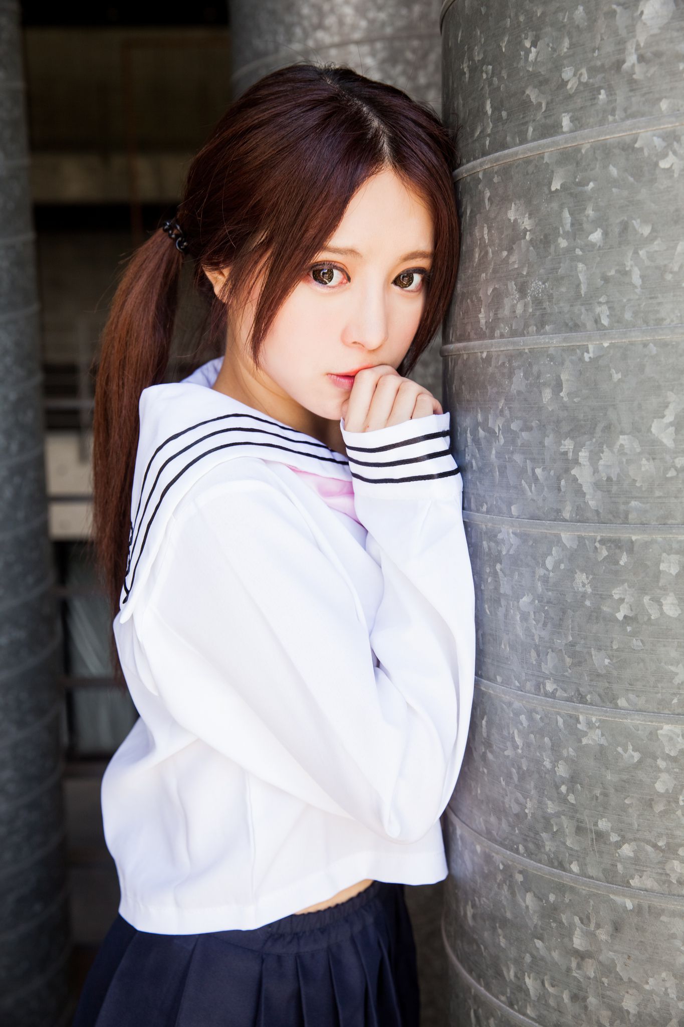 台湾妹子张齐郡JULIE - 水手服学生装外拍套图[92](第31页)