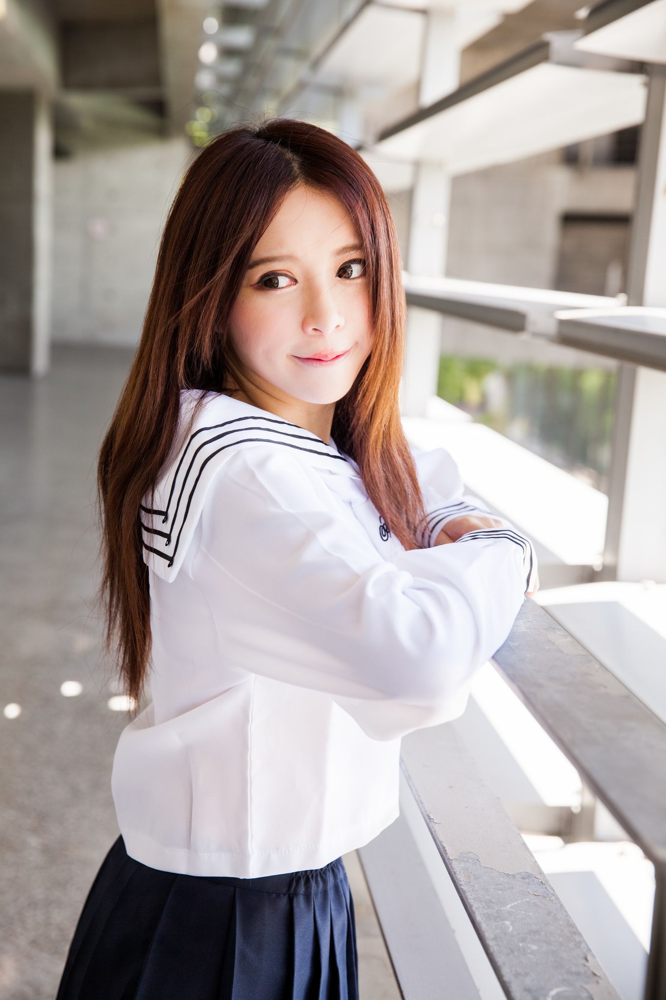 台湾妹子张齐郡JULIE - 水手服学生装外拍套图[92](第62页)