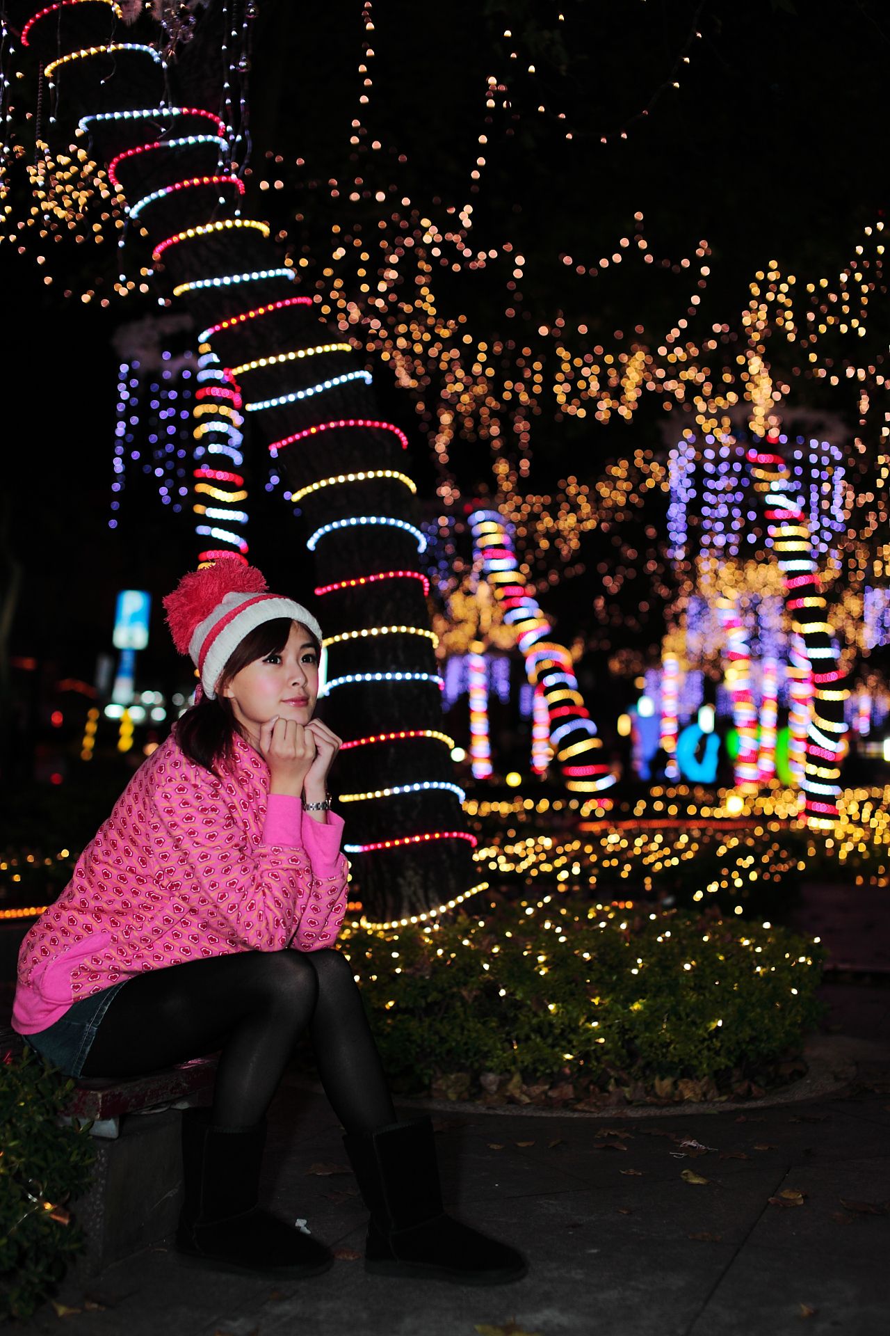 台湾清纯妹子UMI - 信义区圣诞夜拍+街拍图片合辑[139](第5页)