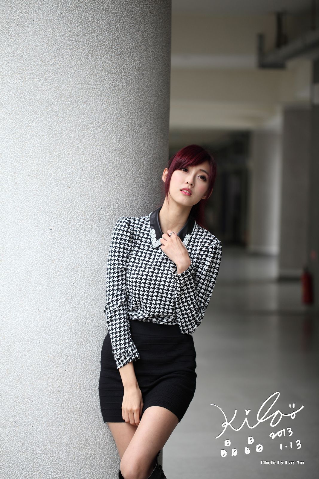 甜美靓丽美女模特kila廖挺伶OL街拍写真[52](第29页)