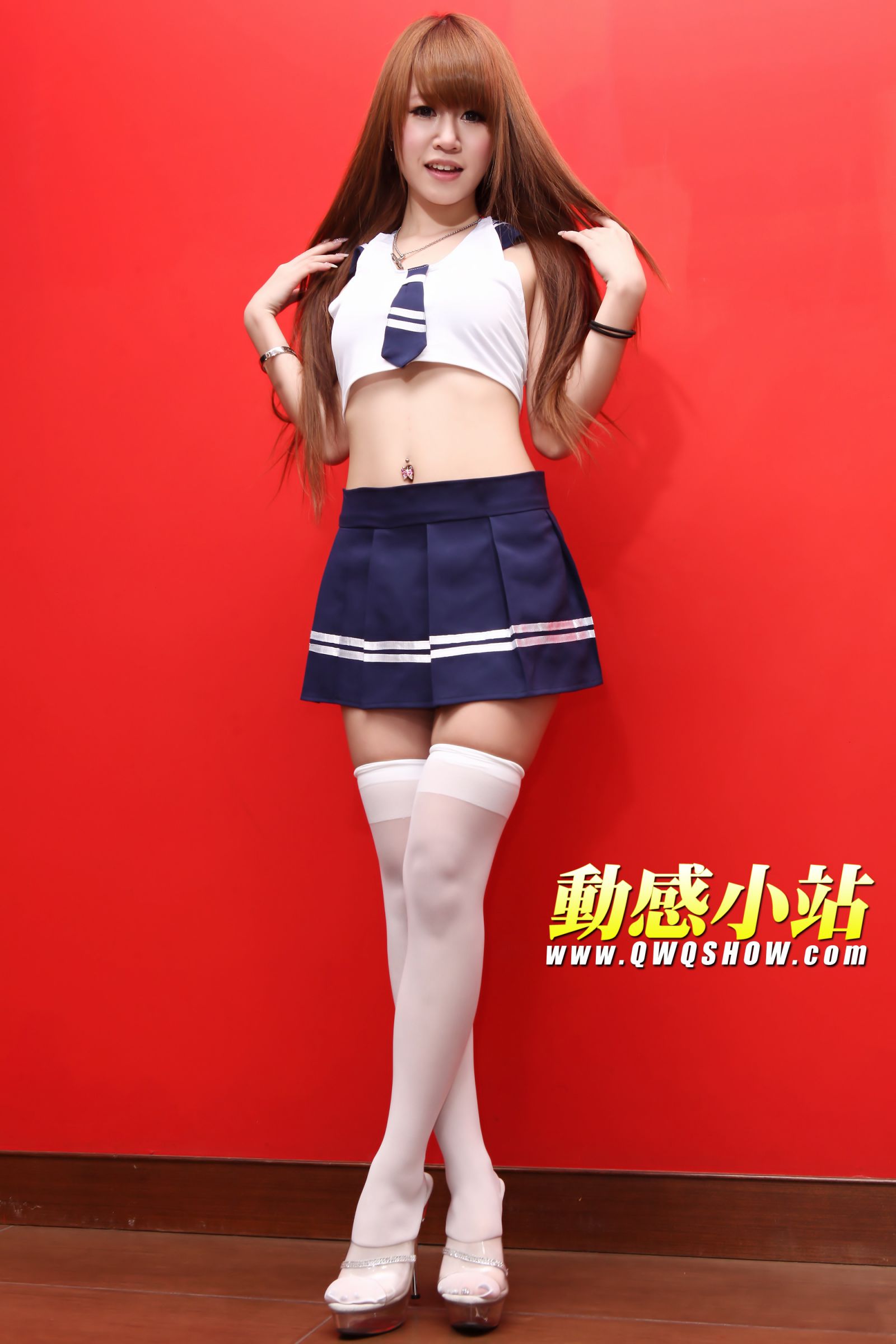 [动感小站] 动感之星 No.141 丁丁 水手服 套图[85](第6页)