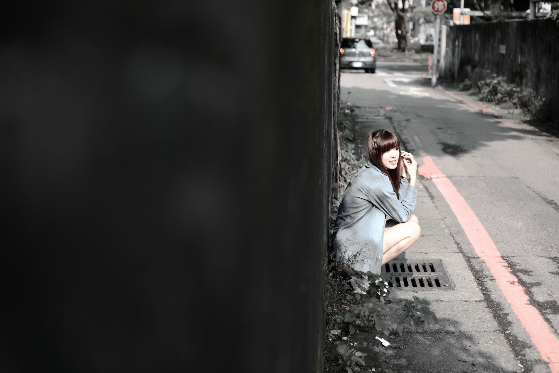 台湾模特晶晶(Kila) - 时尚长腿美女甜美街拍写真集[63](第6页)