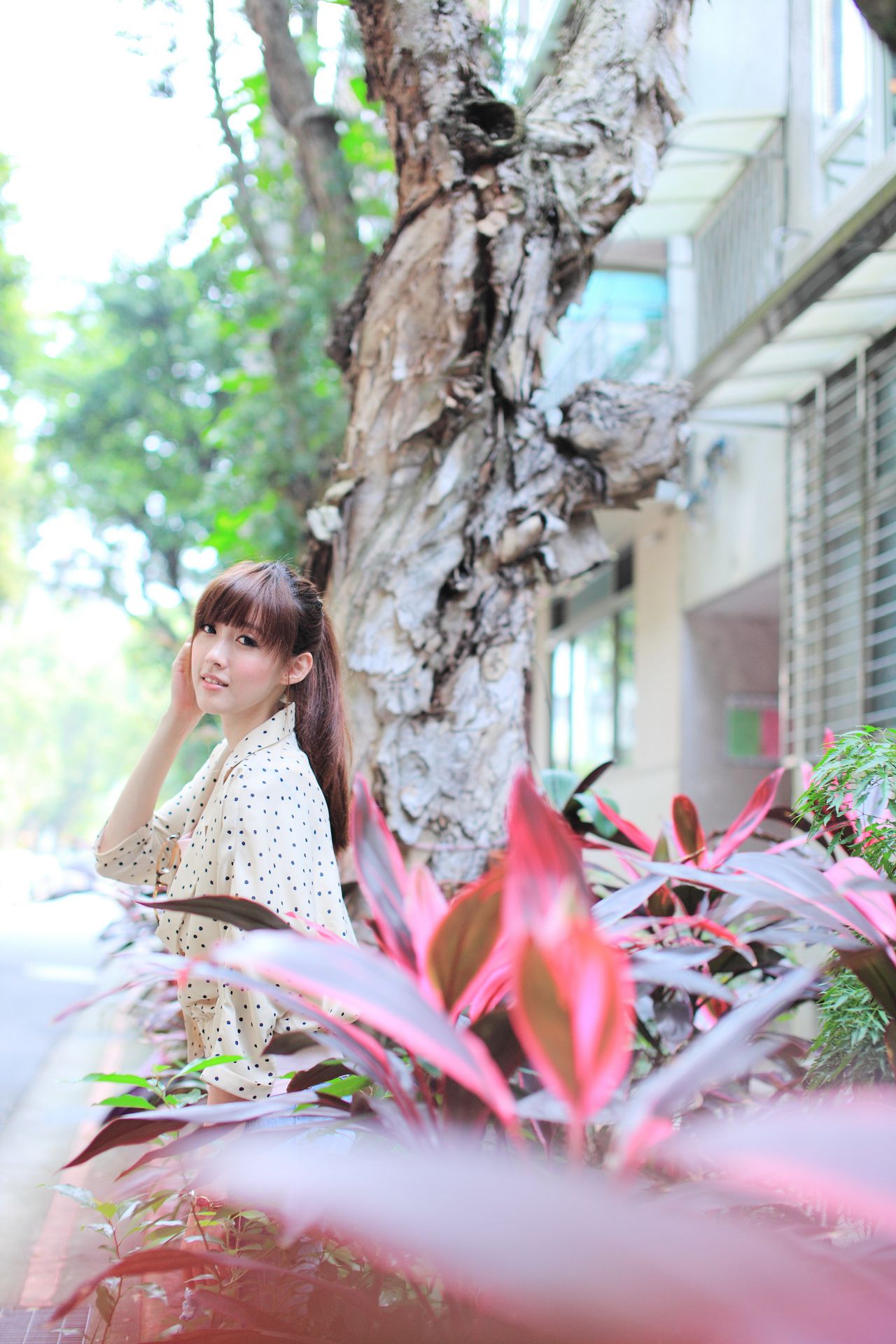 台湾模特晶晶(Kila) - 时尚长腿美女甜美街拍写真集[63](第35页)