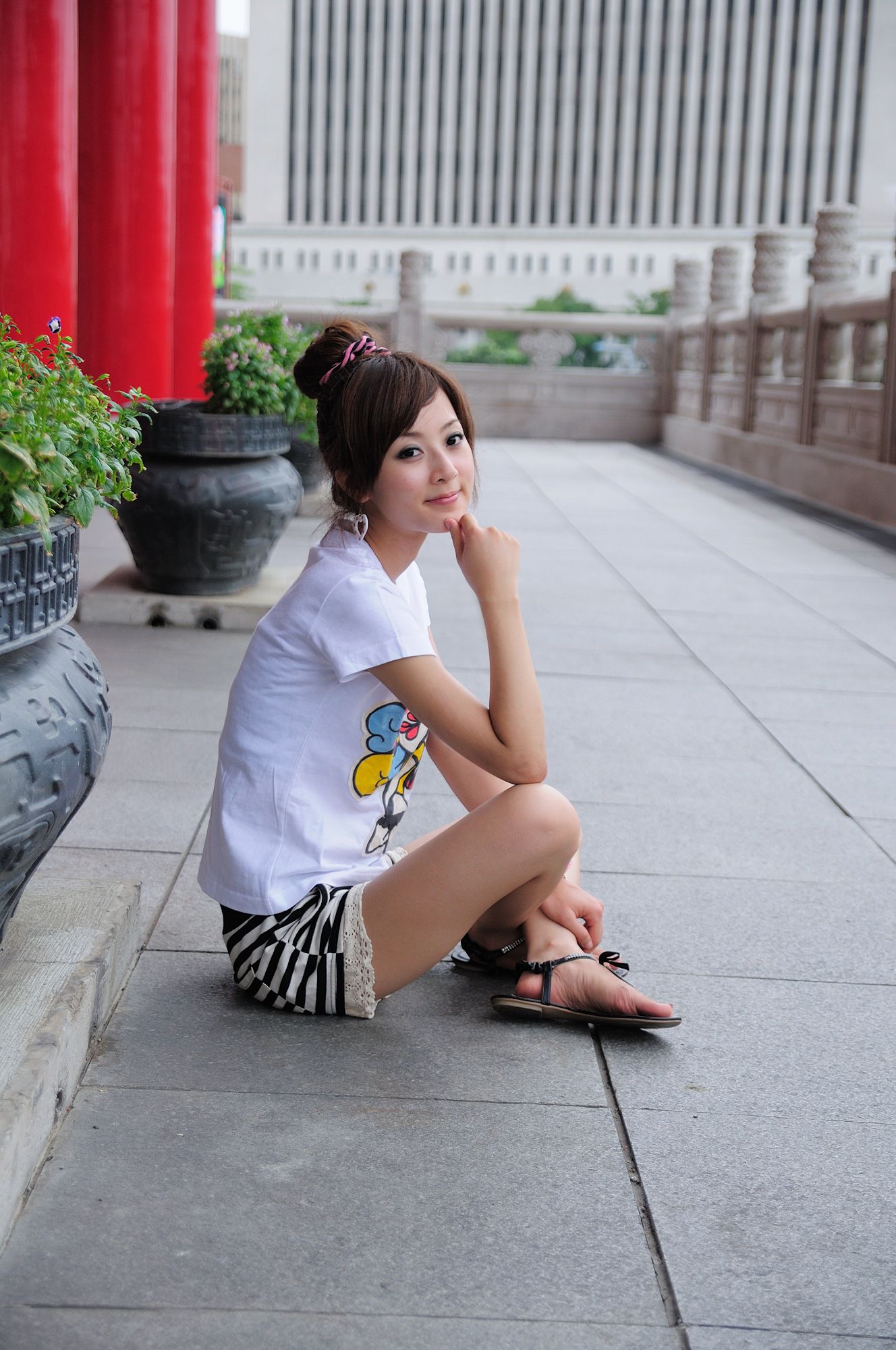 台湾美女果子MM - 植物園+中正紀念堂摄影写真套图[59](第39页)