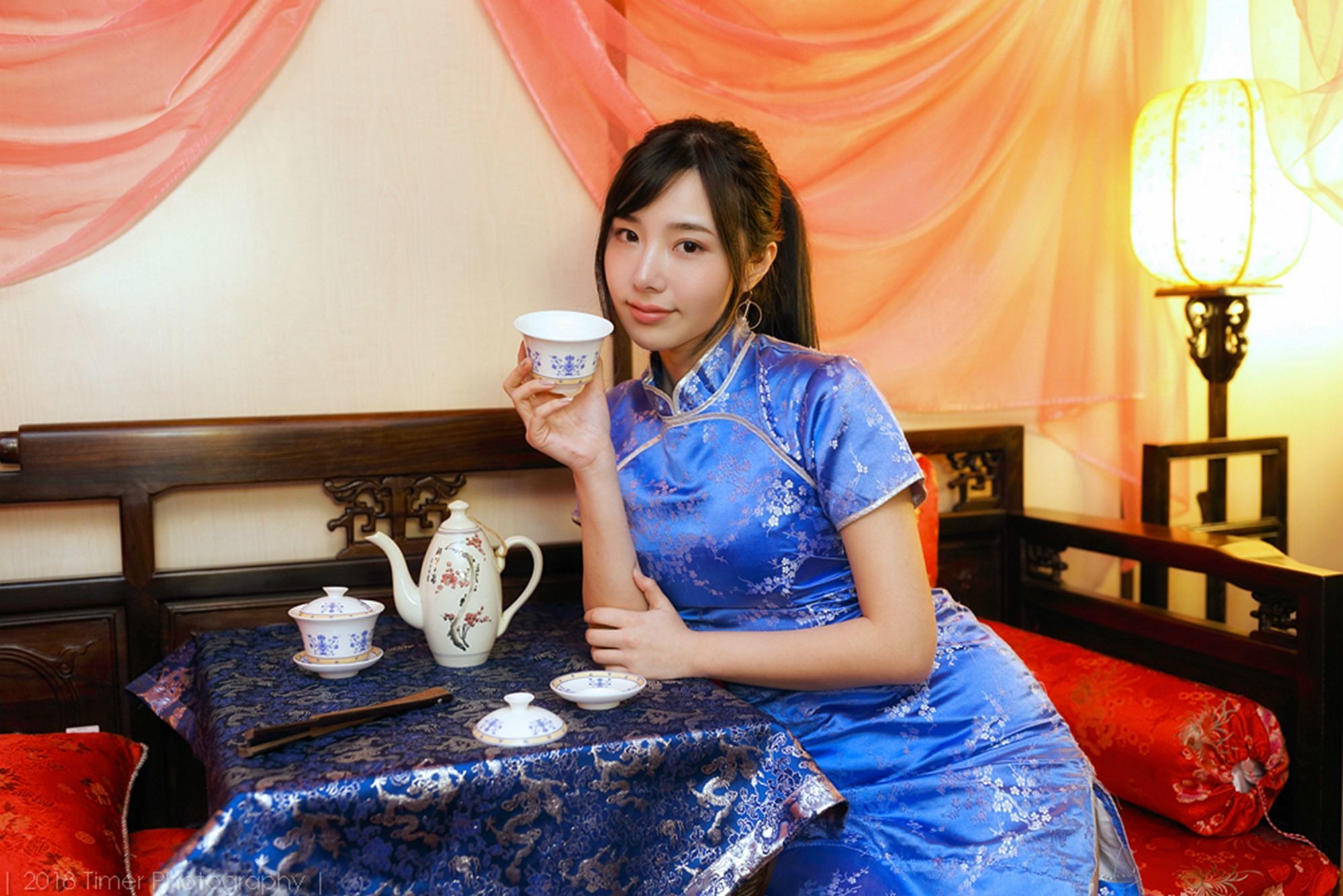 [台湾网红美女] 模特Zora - 贺喜新春时尚旗袍(二)[59](第14页)