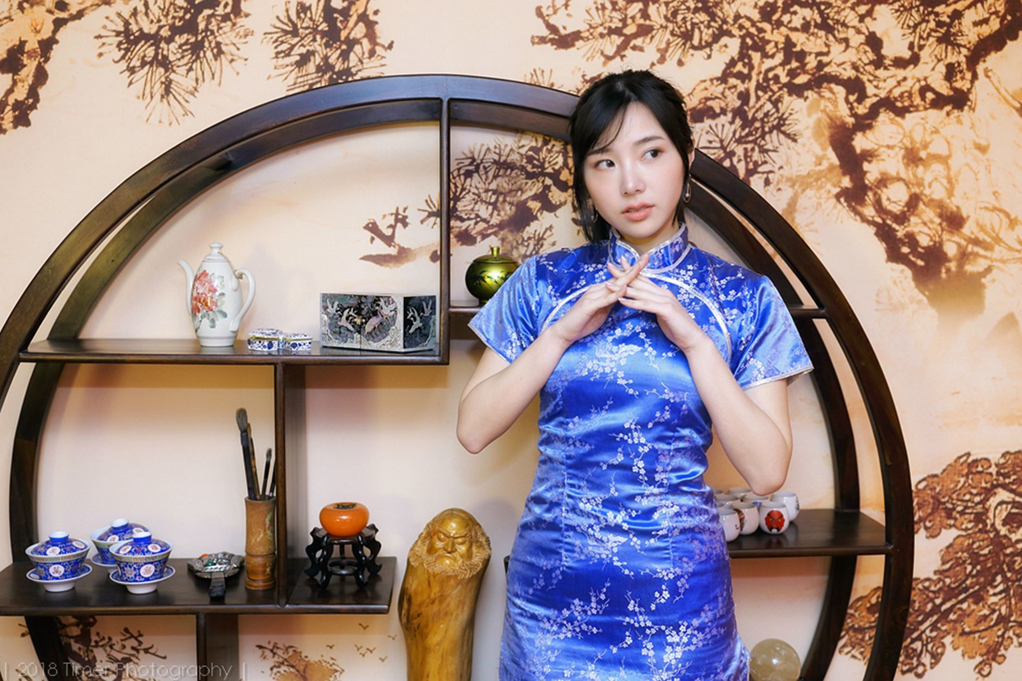 [台湾网红美女] 模特Zora - 贺喜新春时尚旗袍(二)[59](第57页)