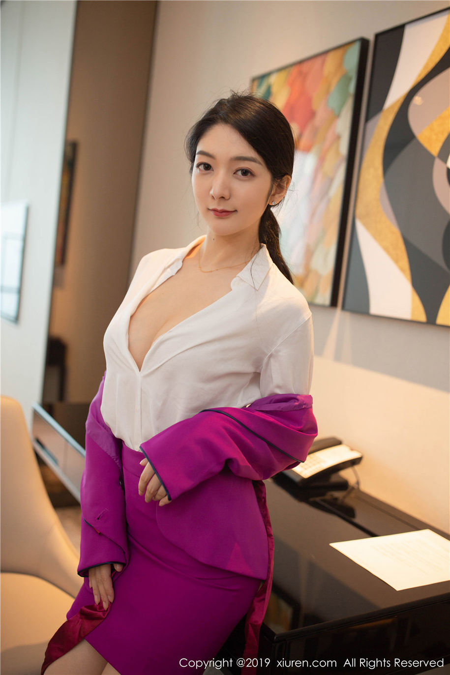 惊艳美女空姐Angela小热巴制服丝袜大尺度写真(第49页)